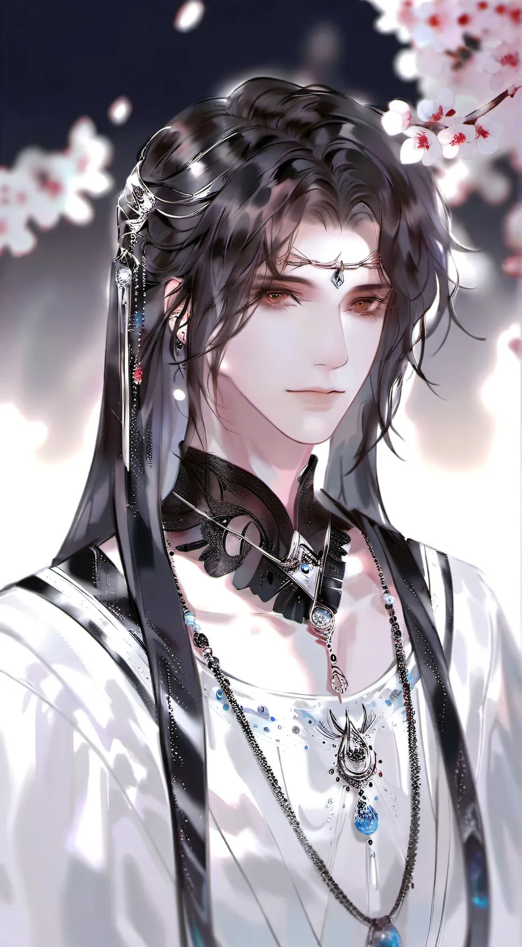 ai character: Lian🖤 background