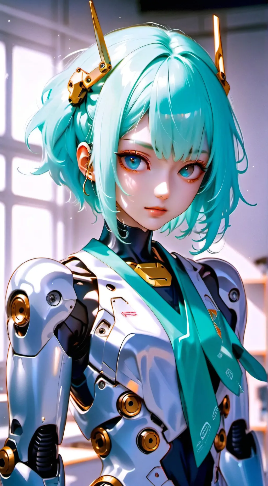 ai character: Aurora  background