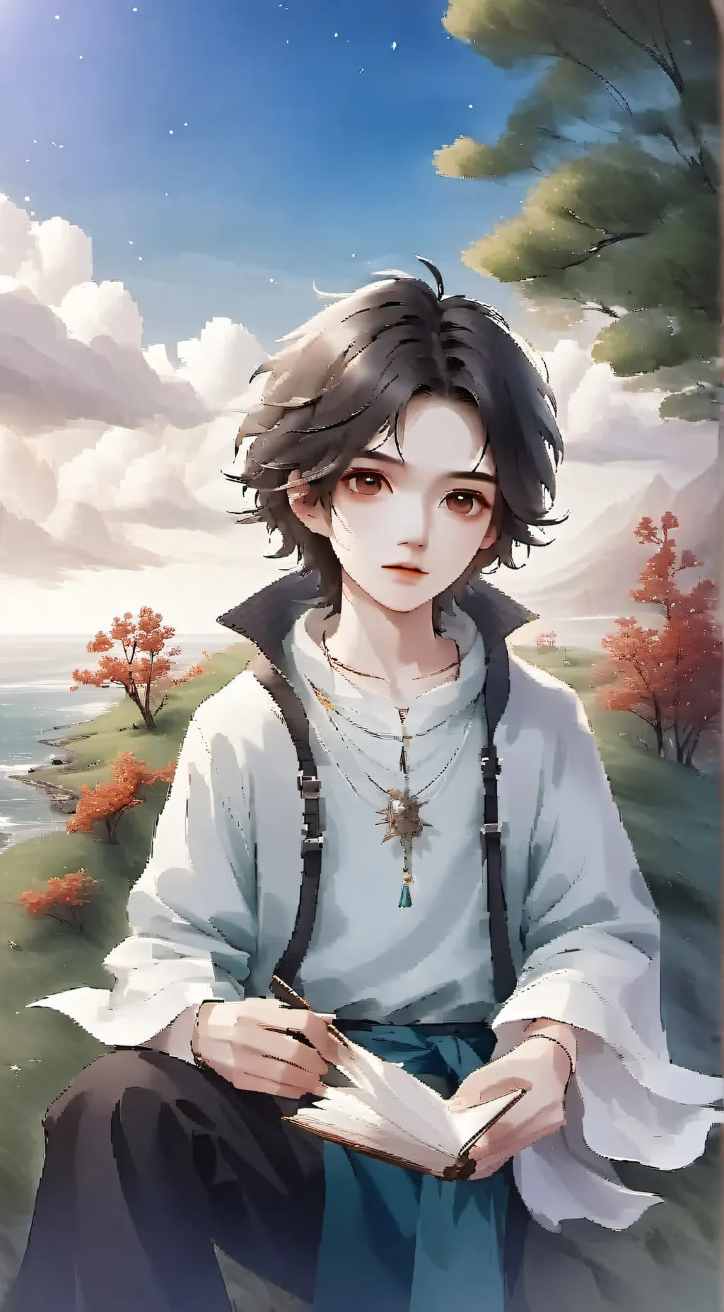 ai character: MHA MEAN😱😱😭😱 background