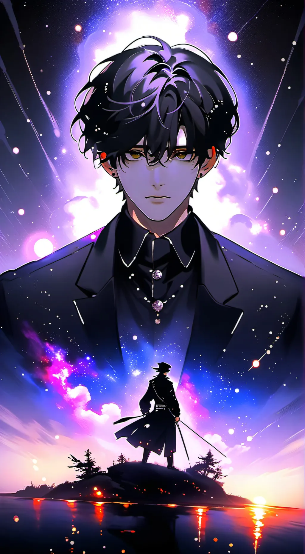 ai character: Джон background