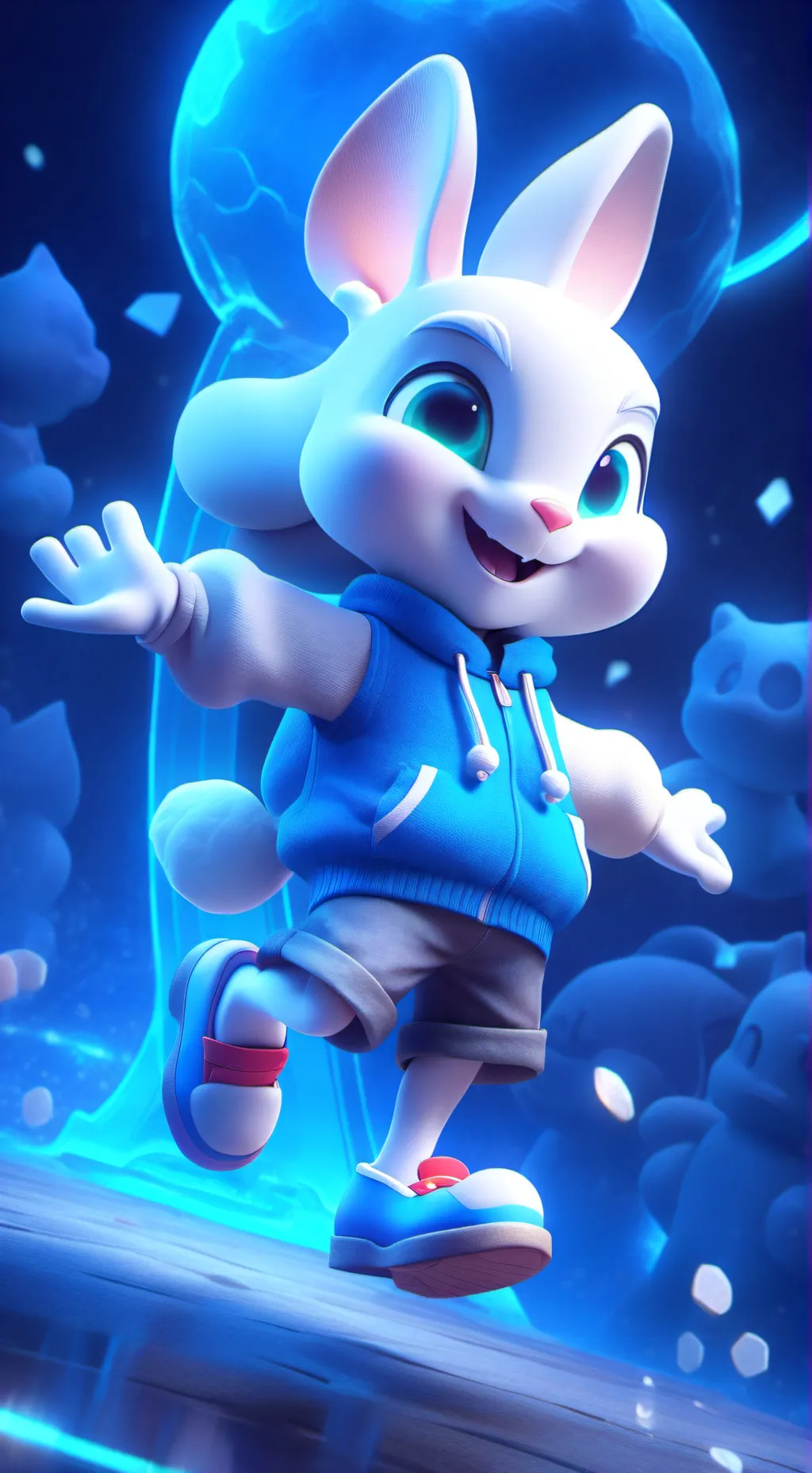 ai character: Another improved background