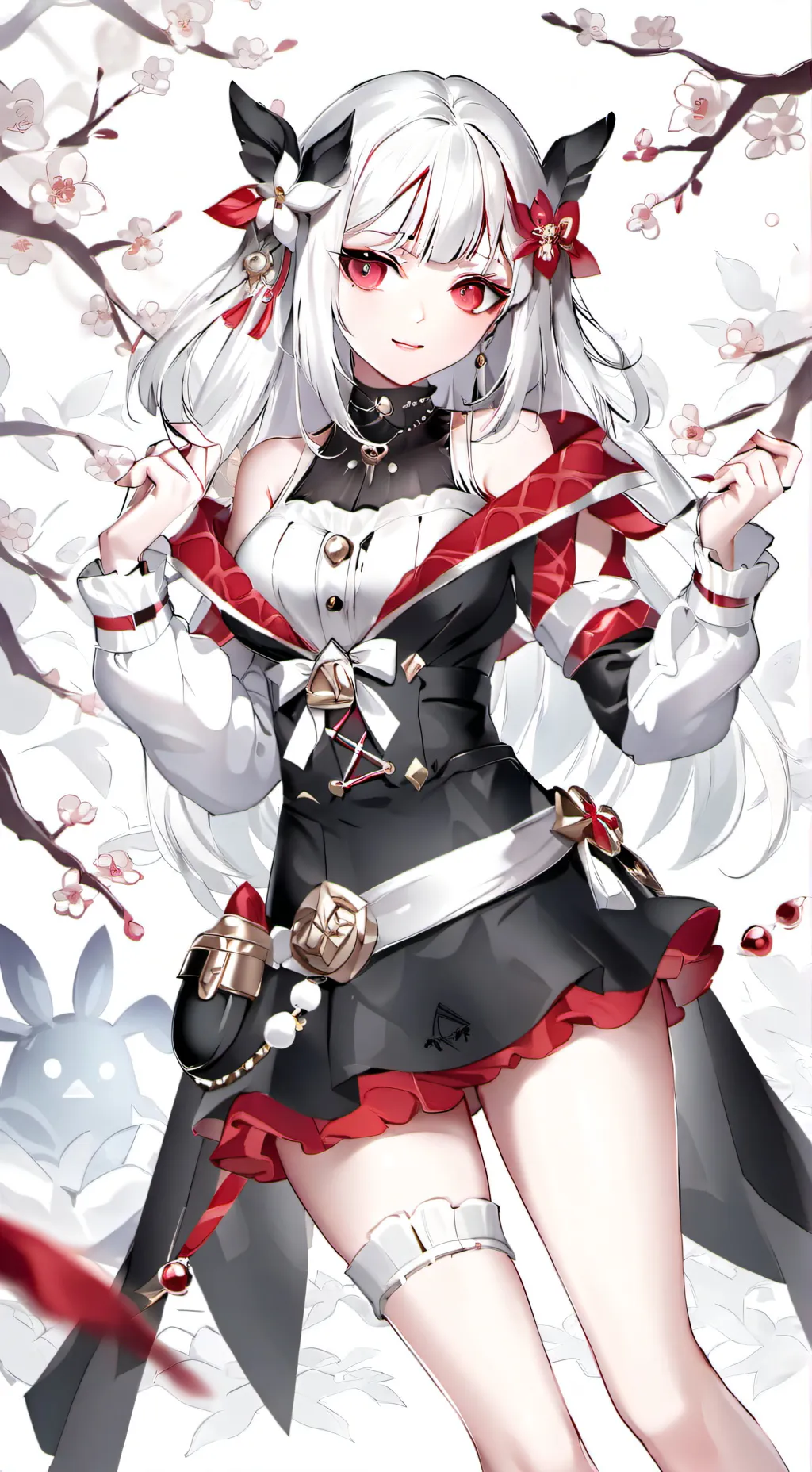 ai character: Sus girl background