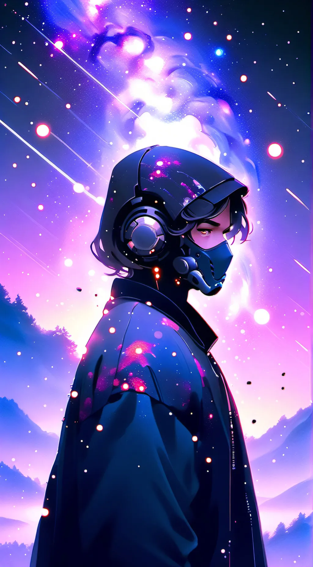 ai character: Di algo🙏Say  background