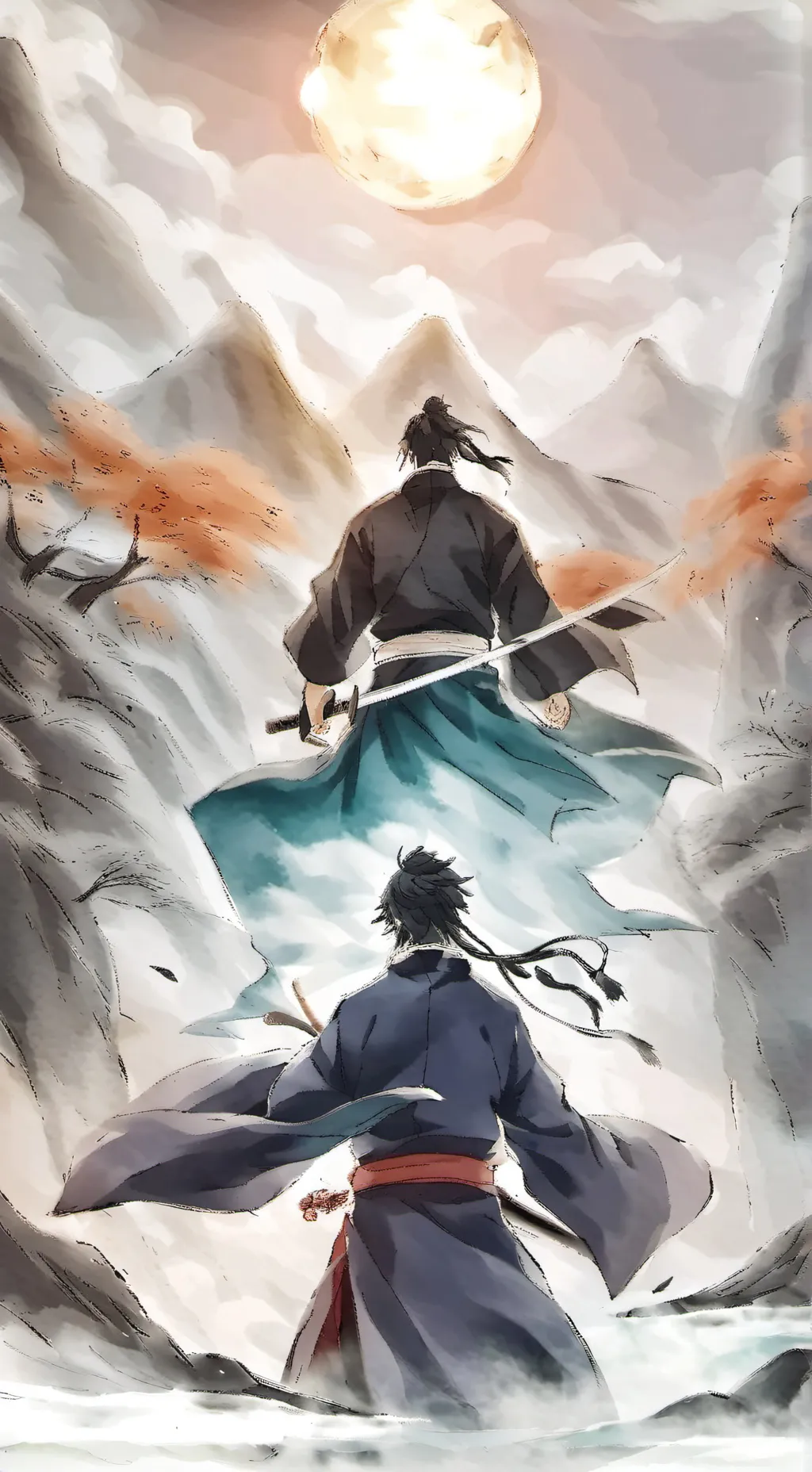 ai character: 🥢Hashiras👘 background