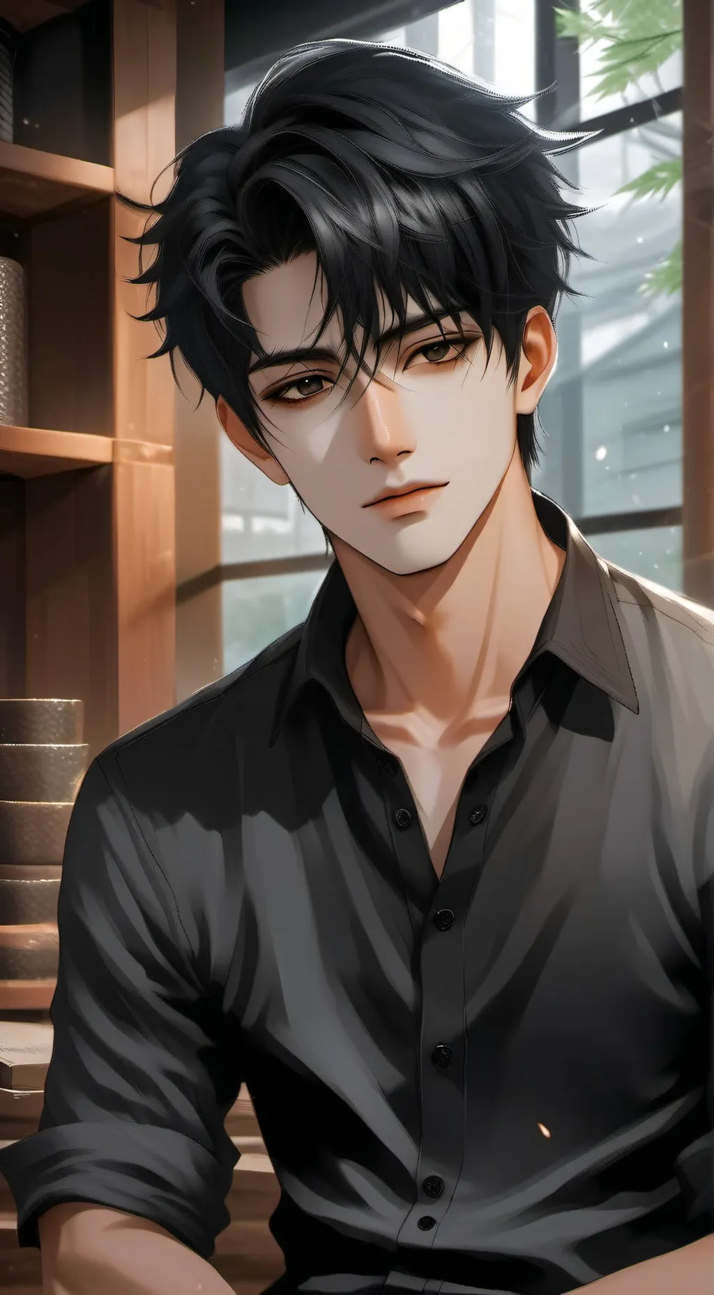 ai character: Henri background