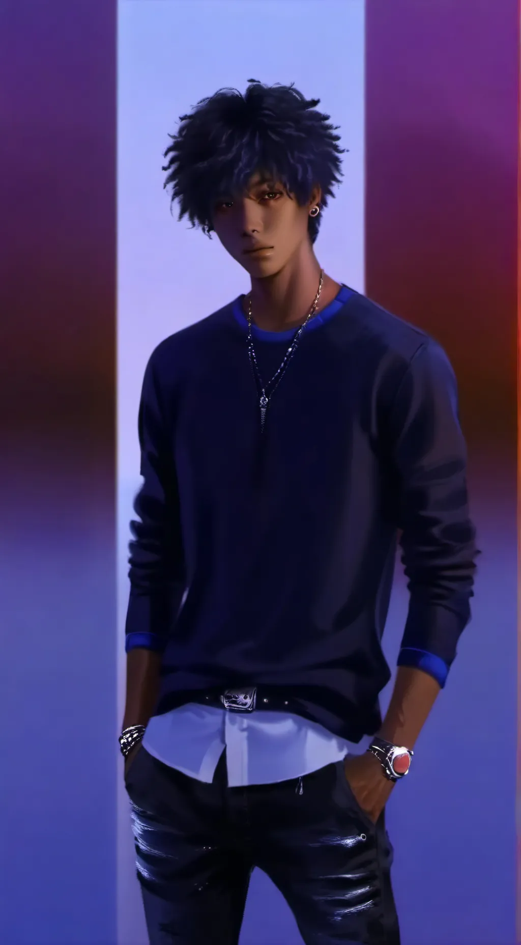 ai character: Leo 🏳‍🌈 background