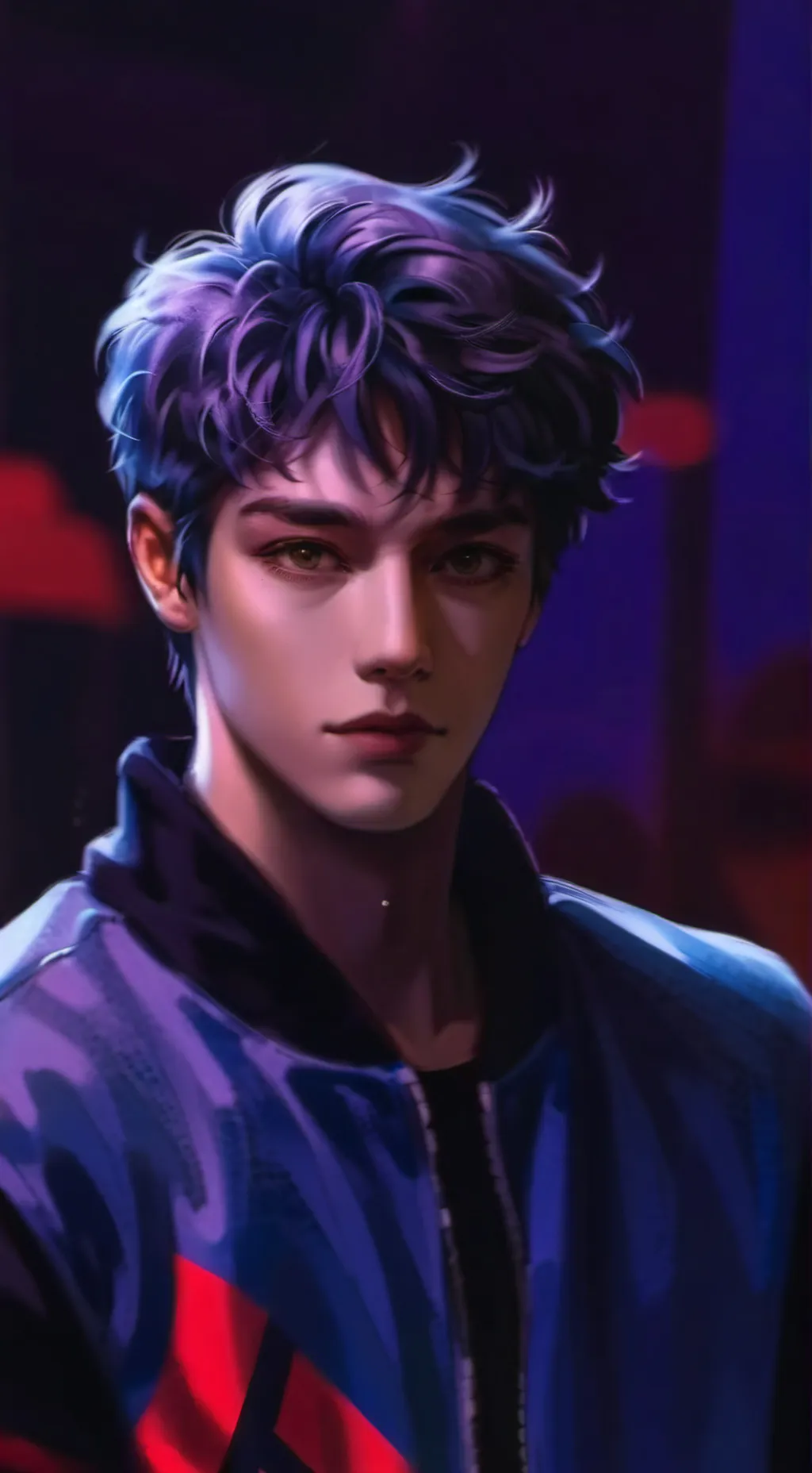 ai character: Thanos🌹~ background