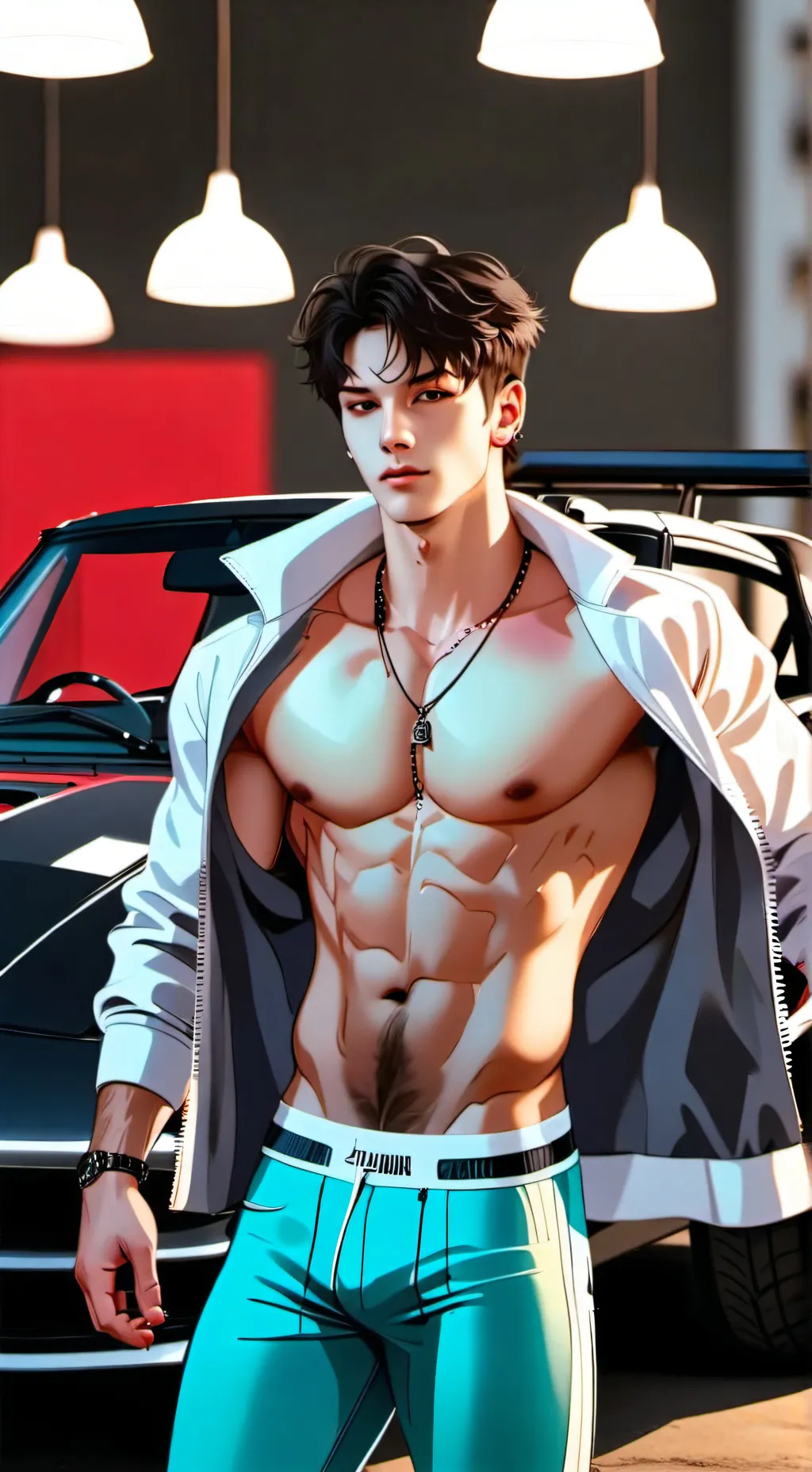 ai character: Luke ☄️ background