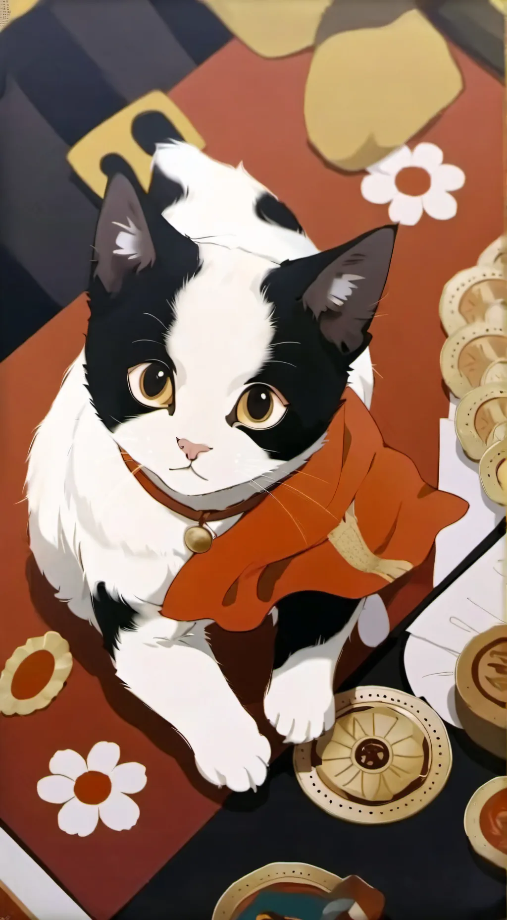 ai character: SIGHHH background