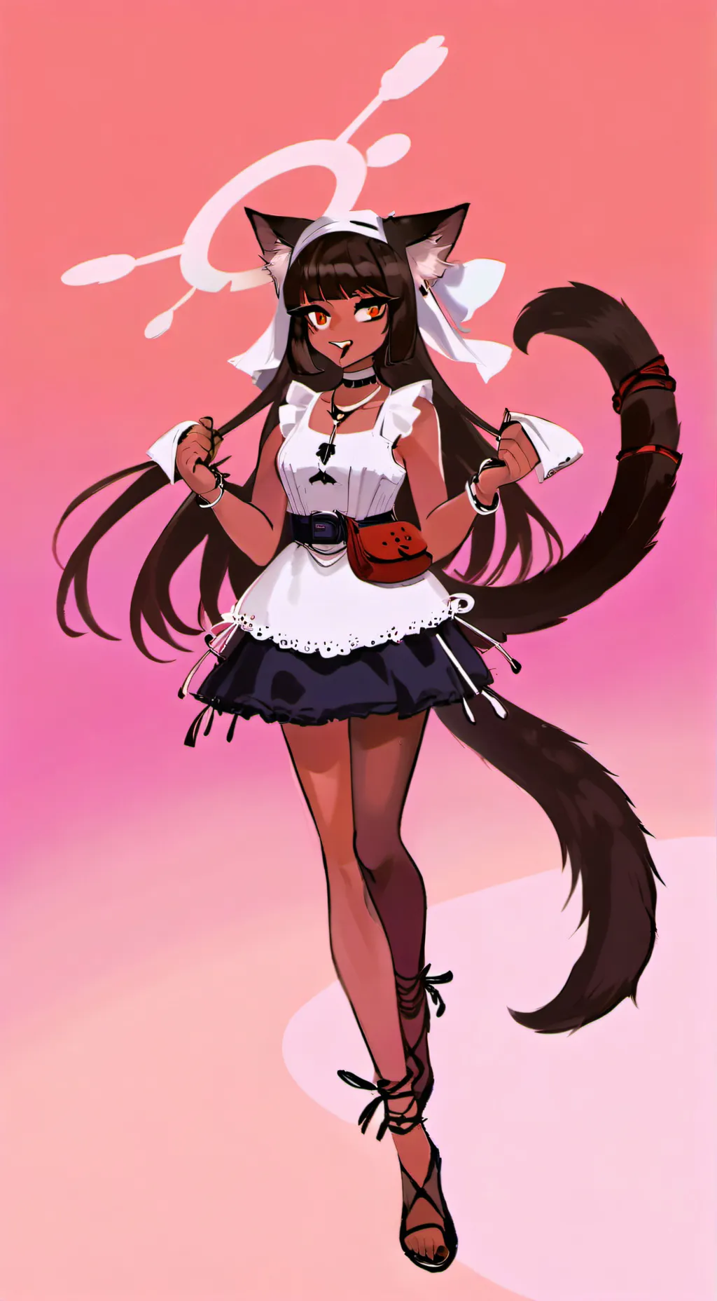 ai character: summer  background