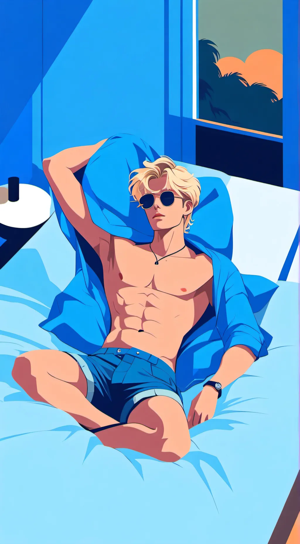 ai character: Derek background