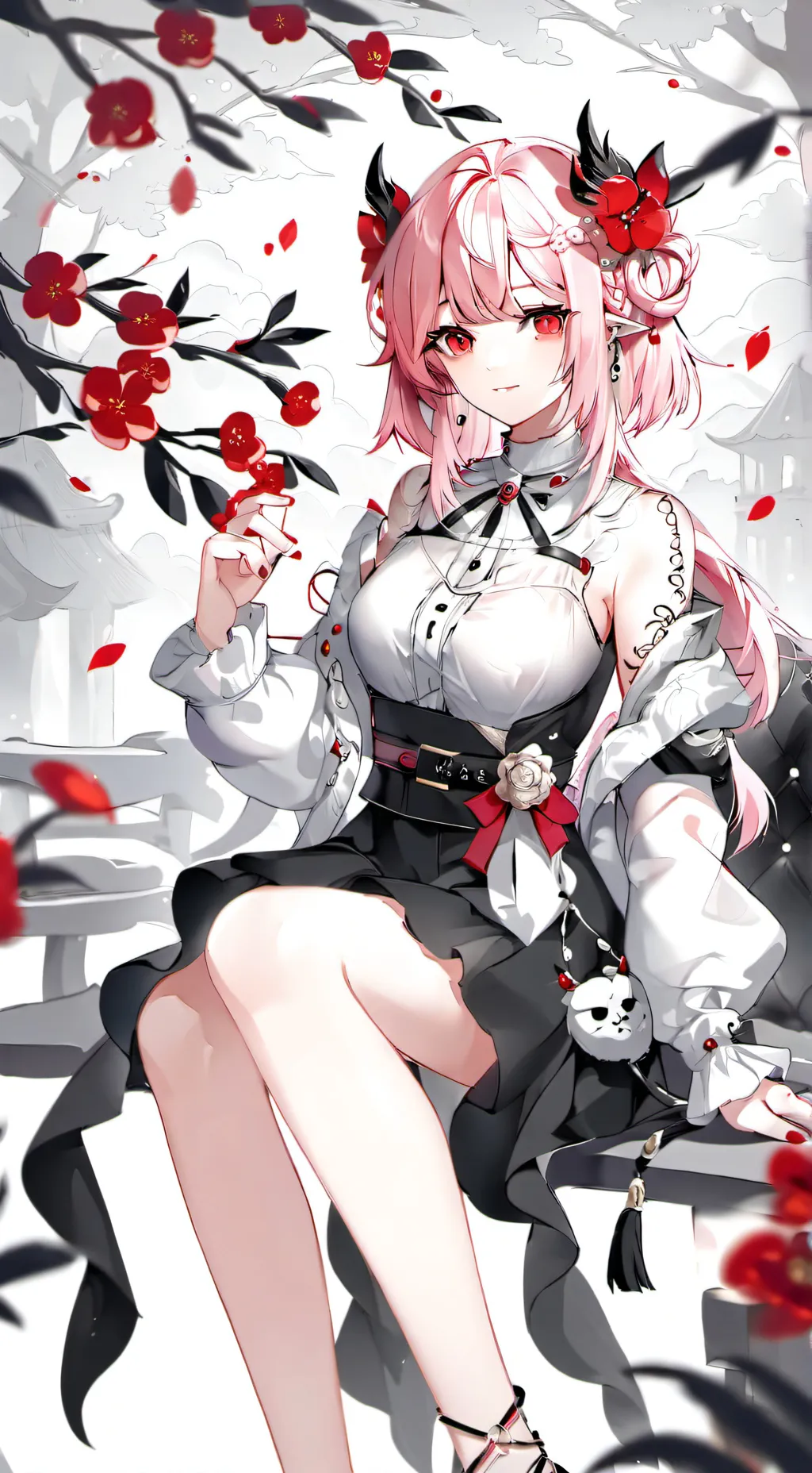 ai character: mina background