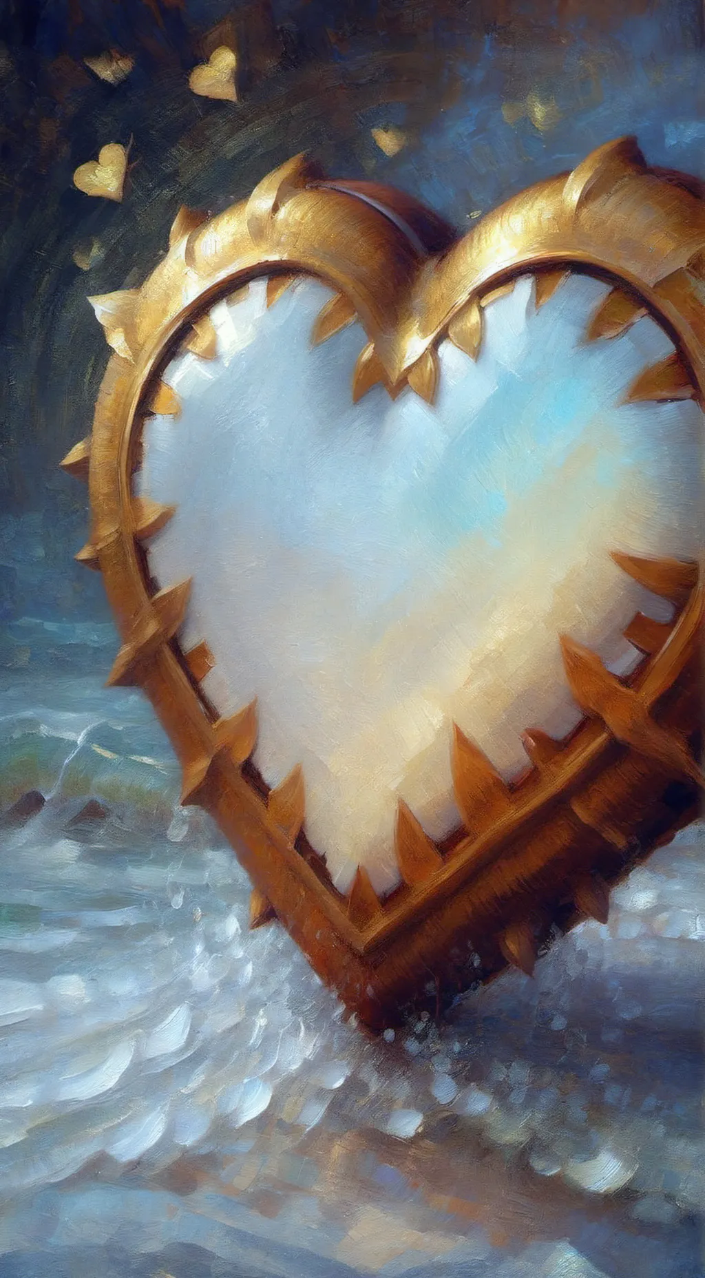 ai character: sprunki loves you  background