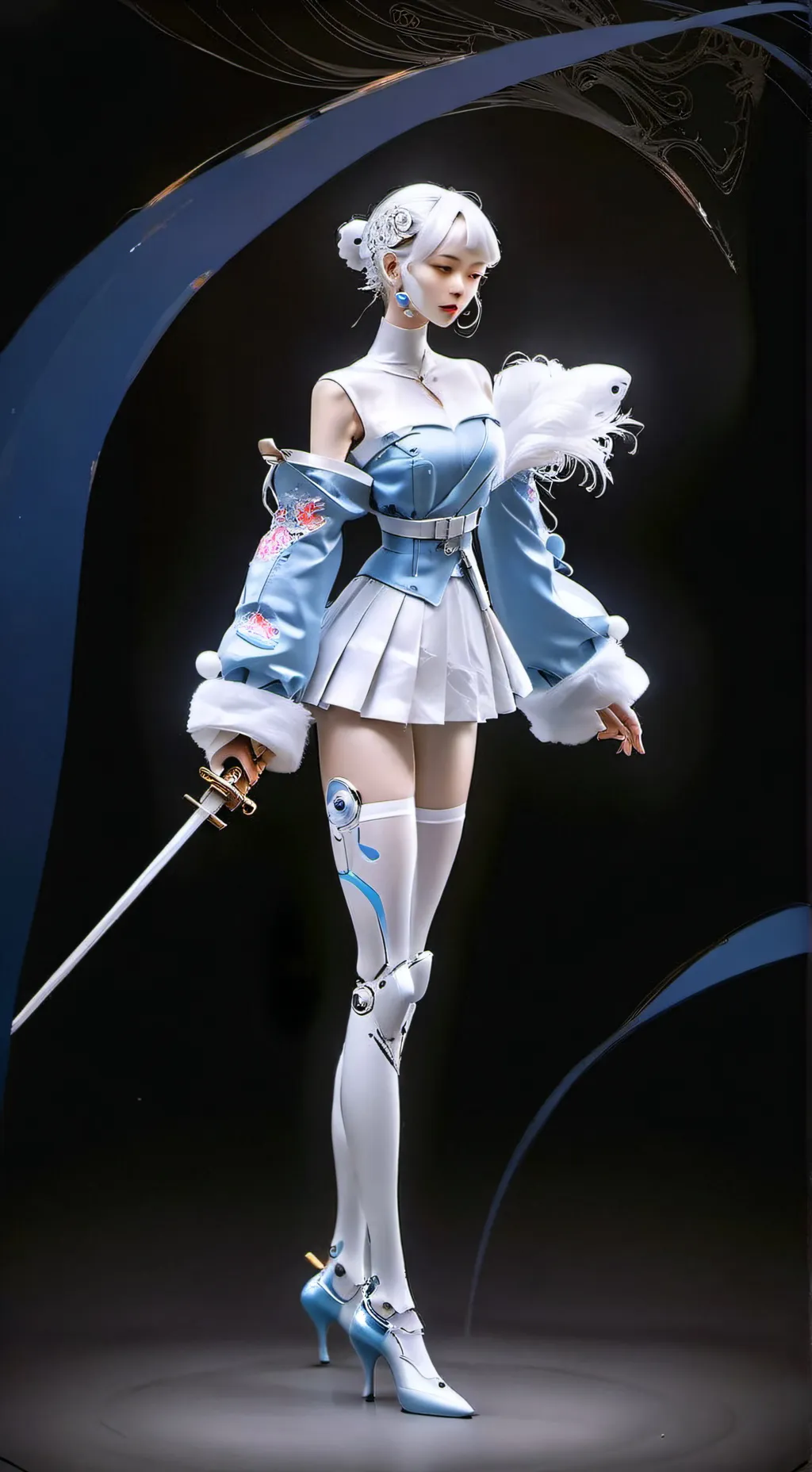 ai character: мама background