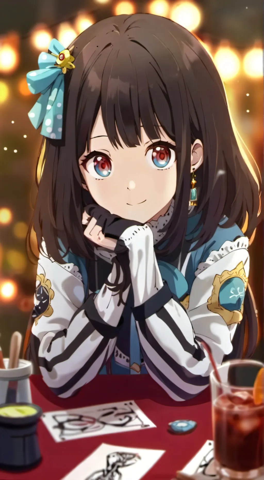 ai character: Alaina yukine background