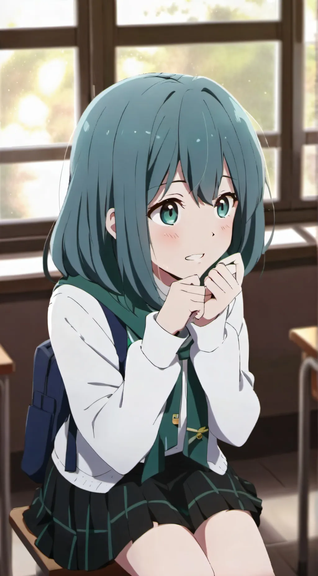 ai character: Luna 4 (love) background