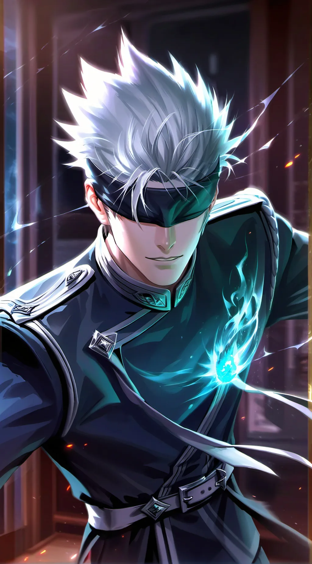 ai character: Satoru Gojo background