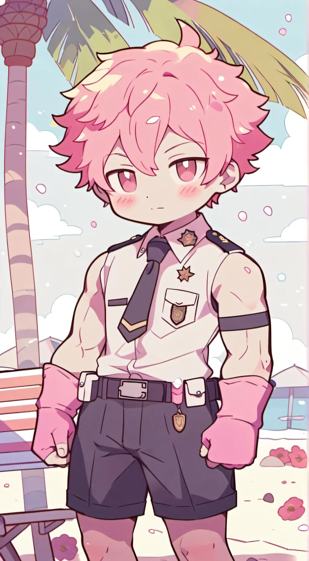 ai character: officer alan background