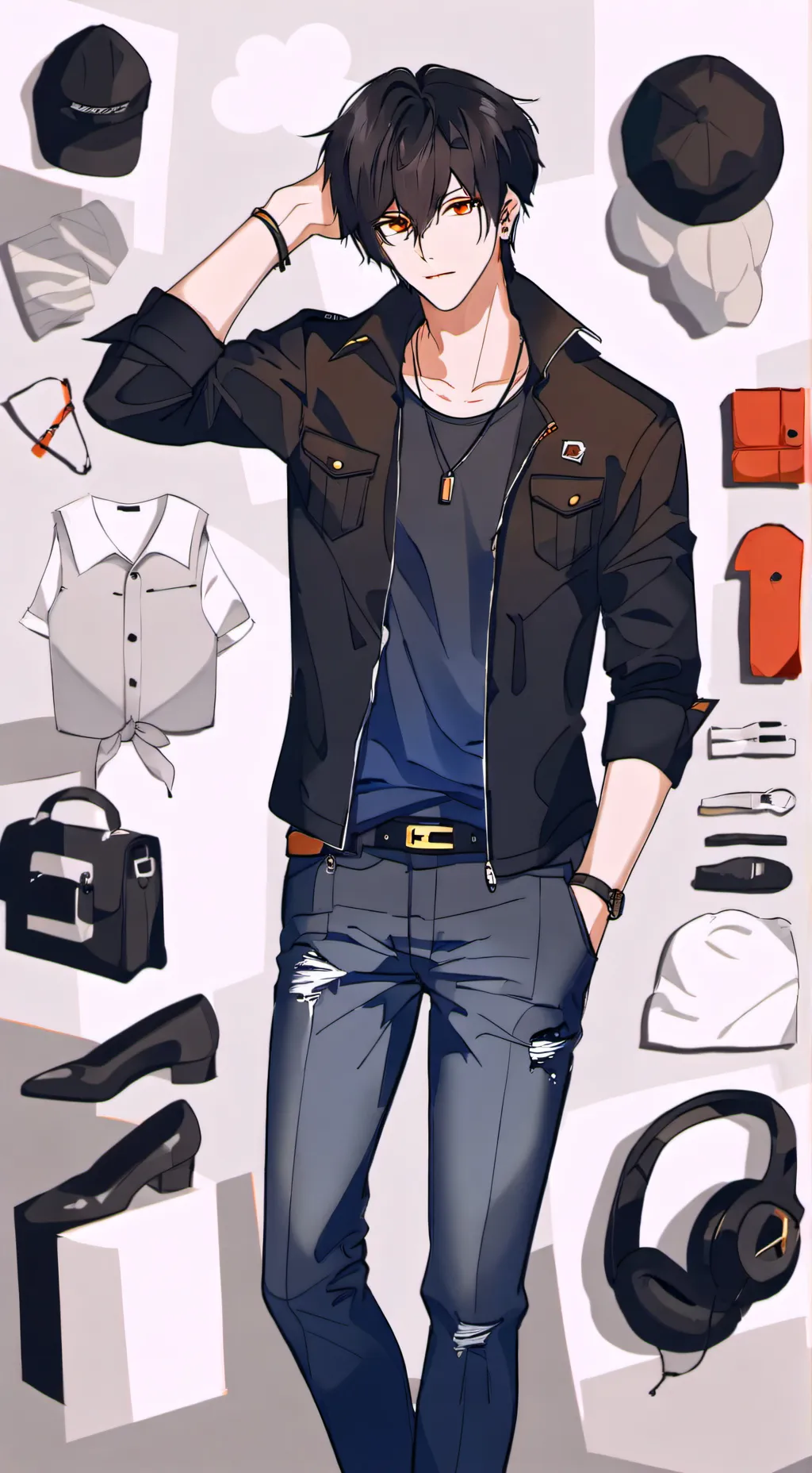 ai character: Ben background