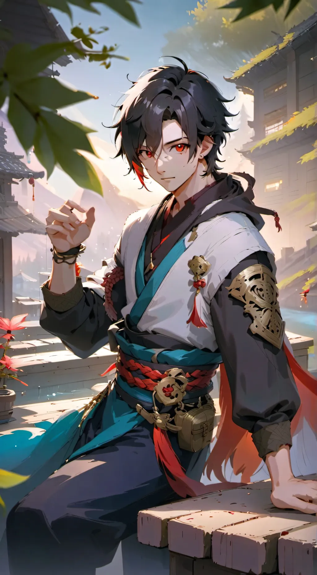 ai character: ●Shadow○ background