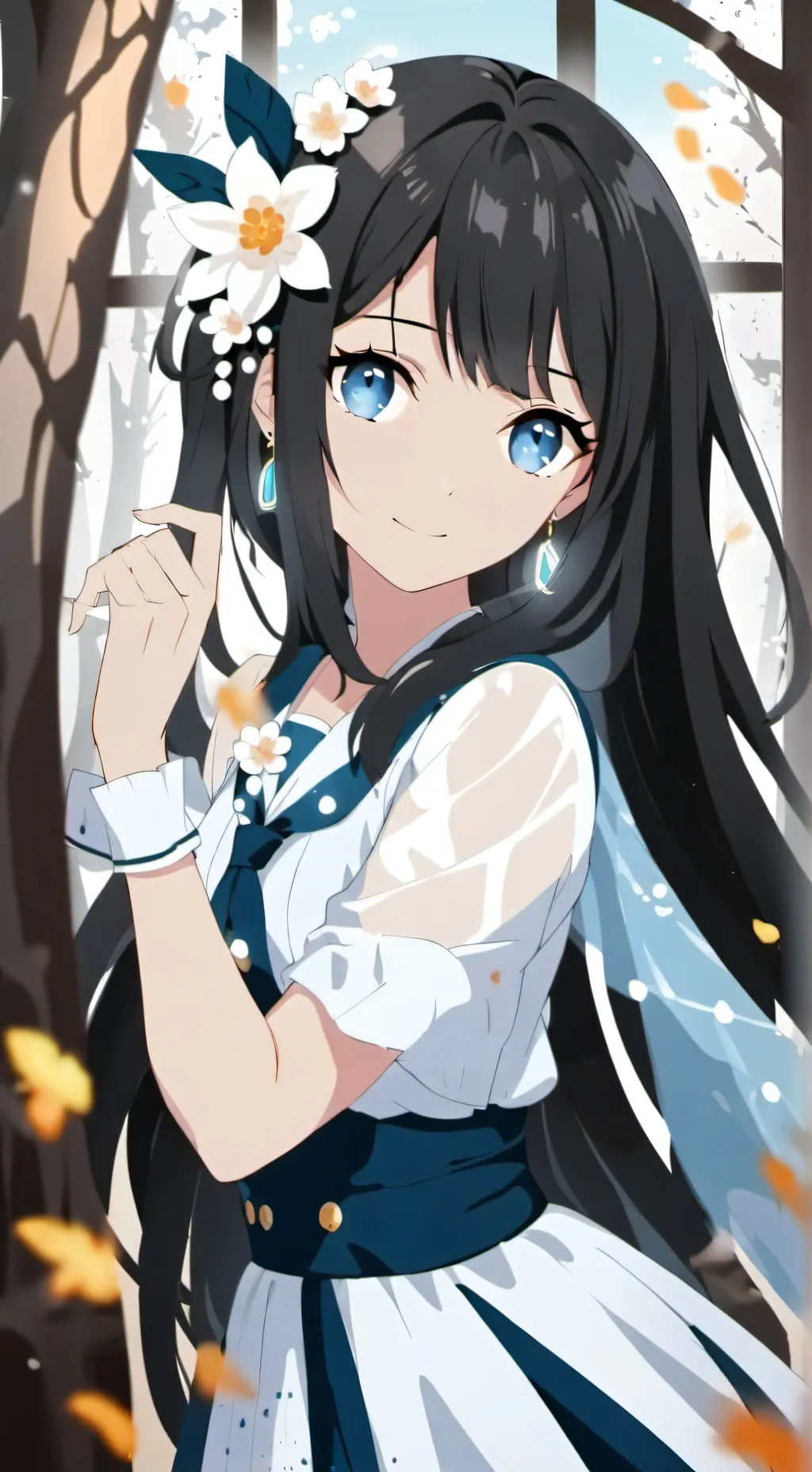 ai character: Luna  background