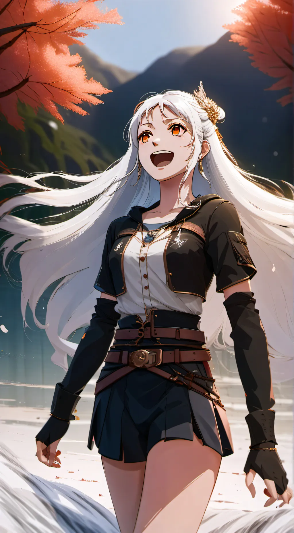 ai character: Yamato  background