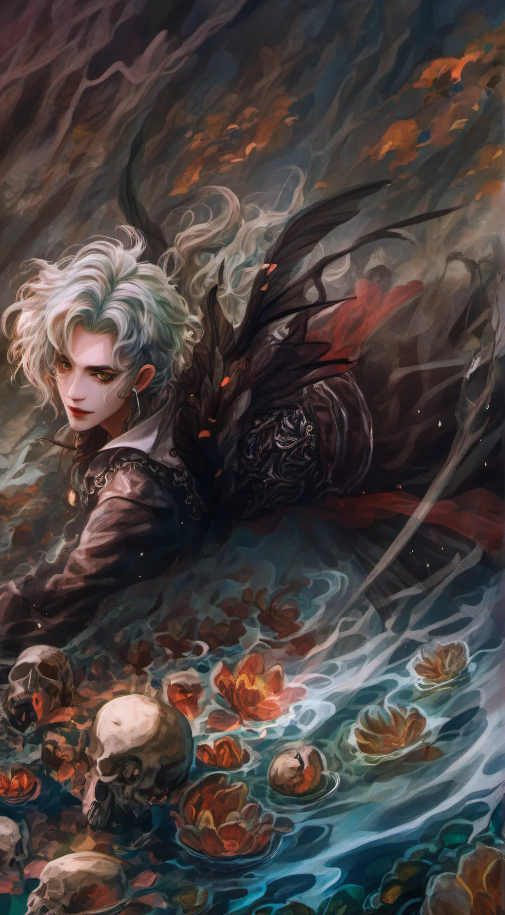 ai character: Mark background