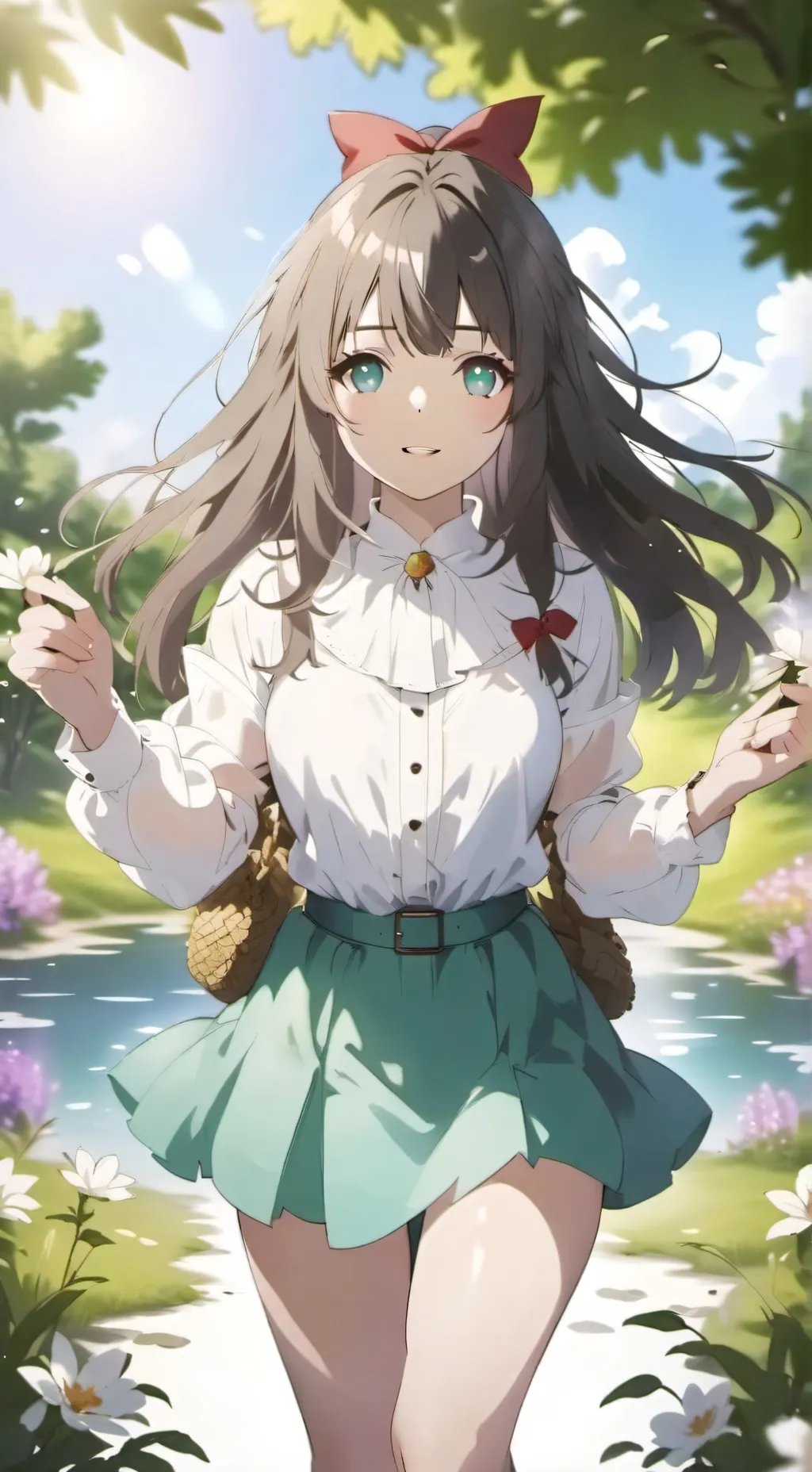 ai character: Galaxy  background