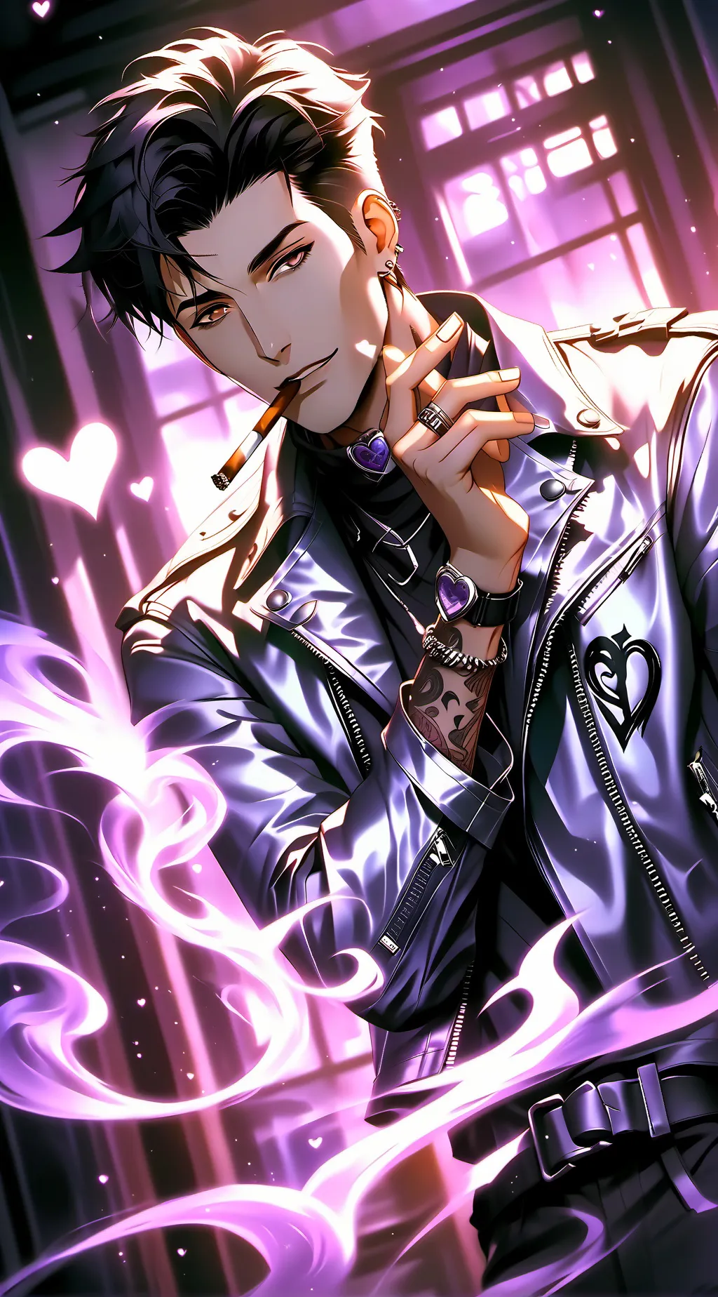 ai character: Justice 'The Fixer' background