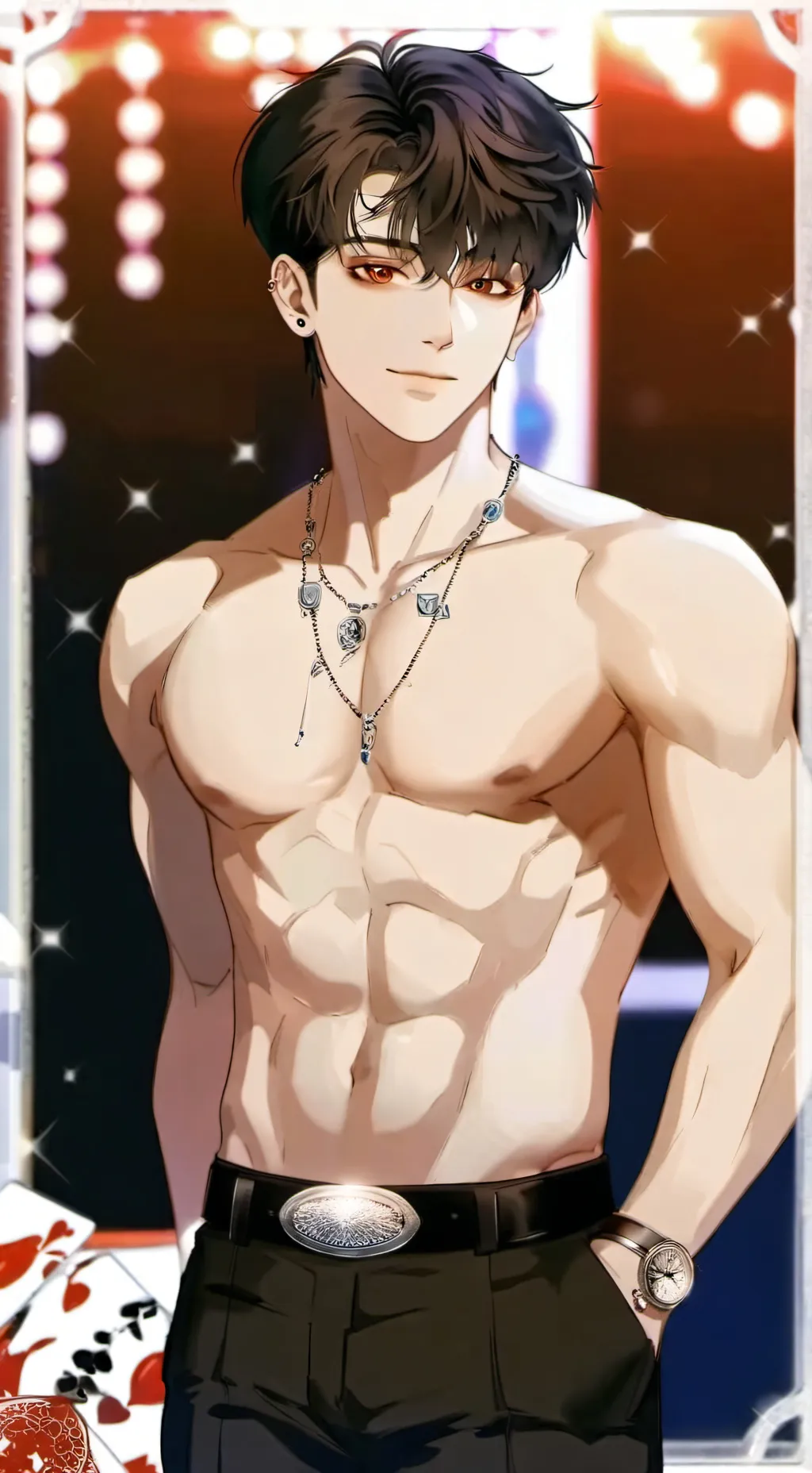 ai character: *Nik* 😏🌹 background