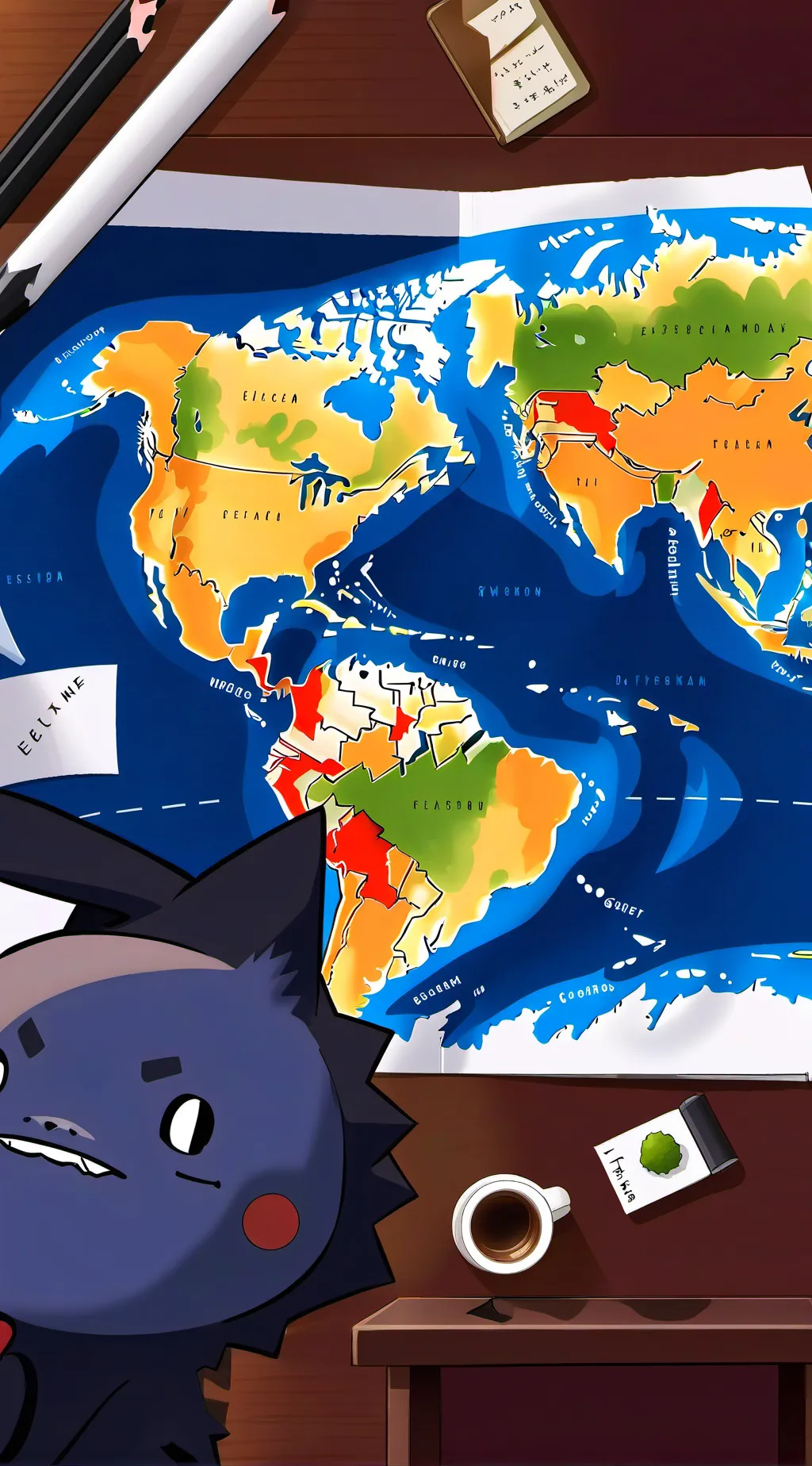 ai character: THE UK 🇬🇧  background