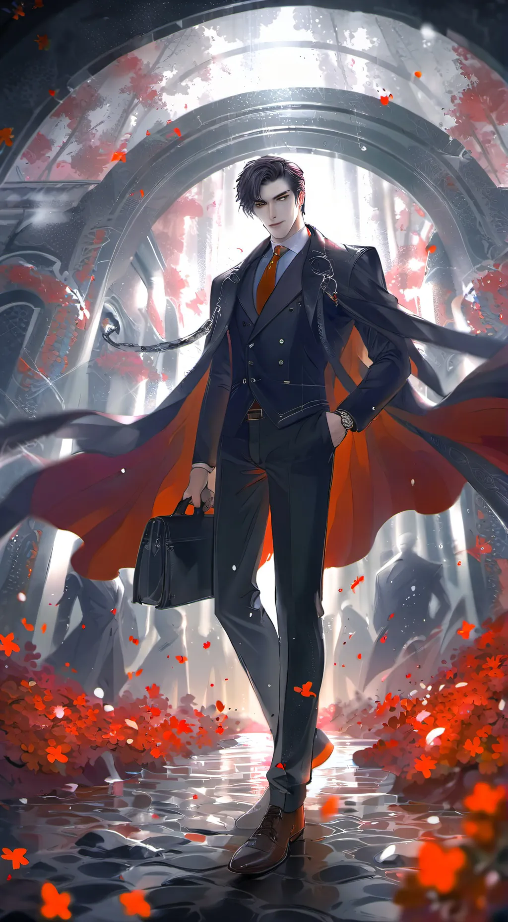 ai character: Blake background