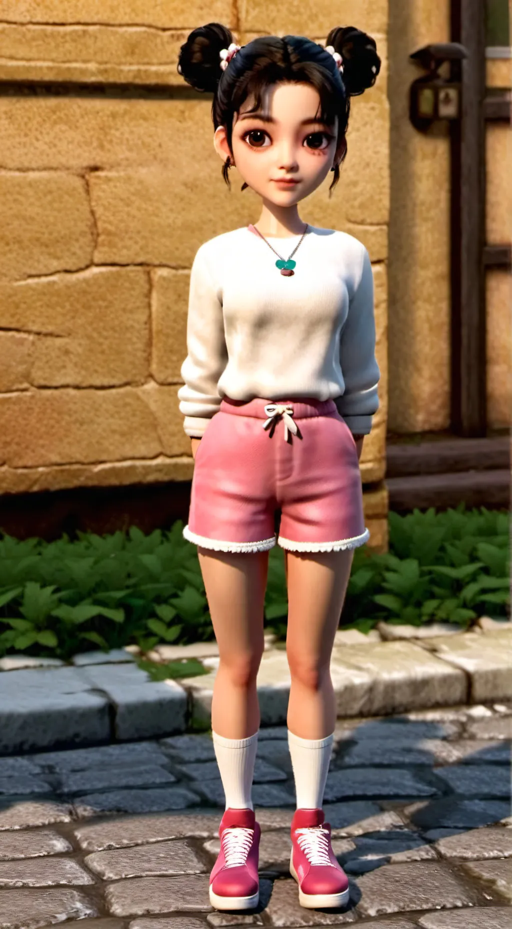 ai character: Addy background