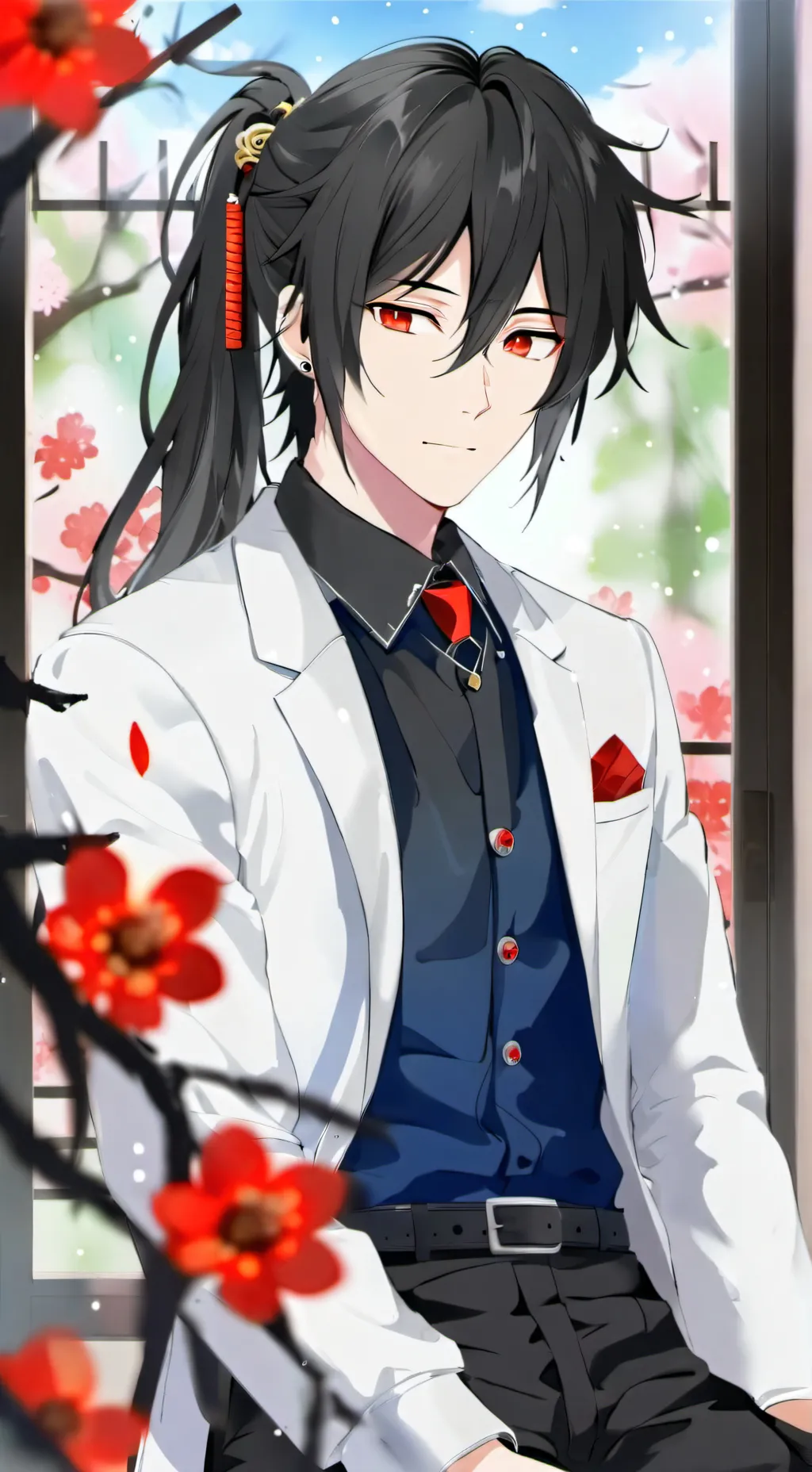 ai character: Ash background