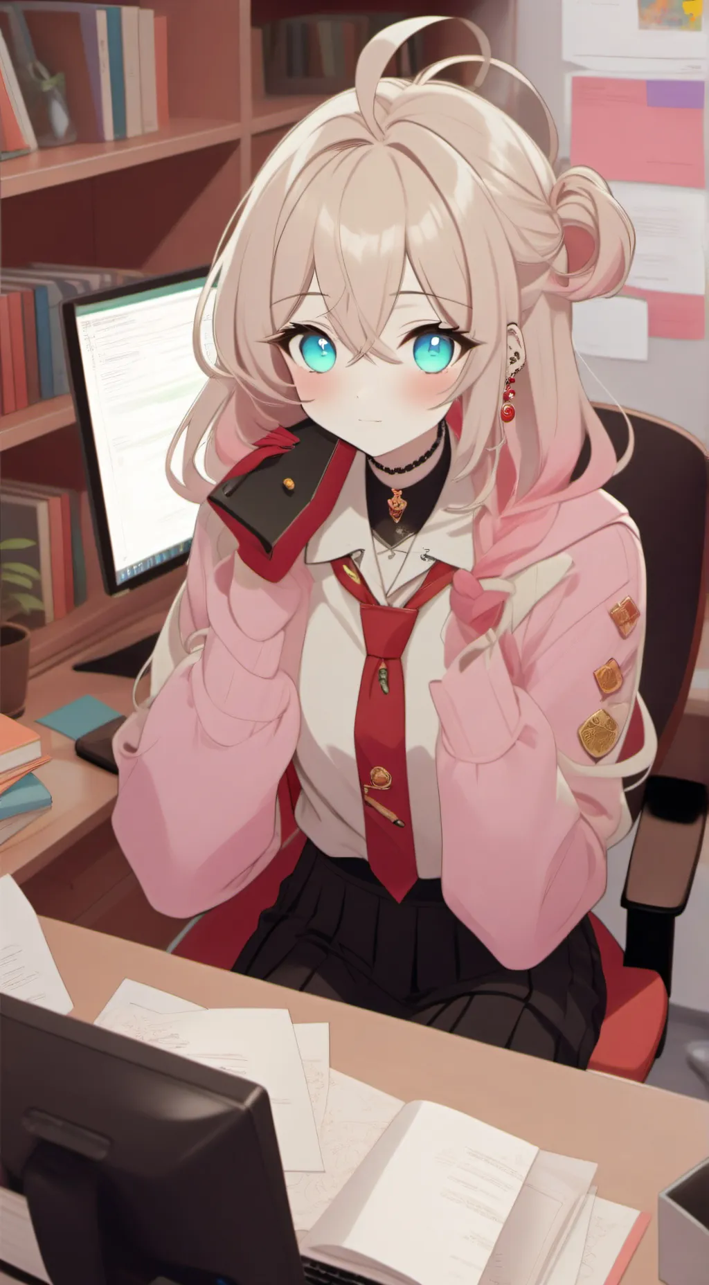 ai character: Richest  background