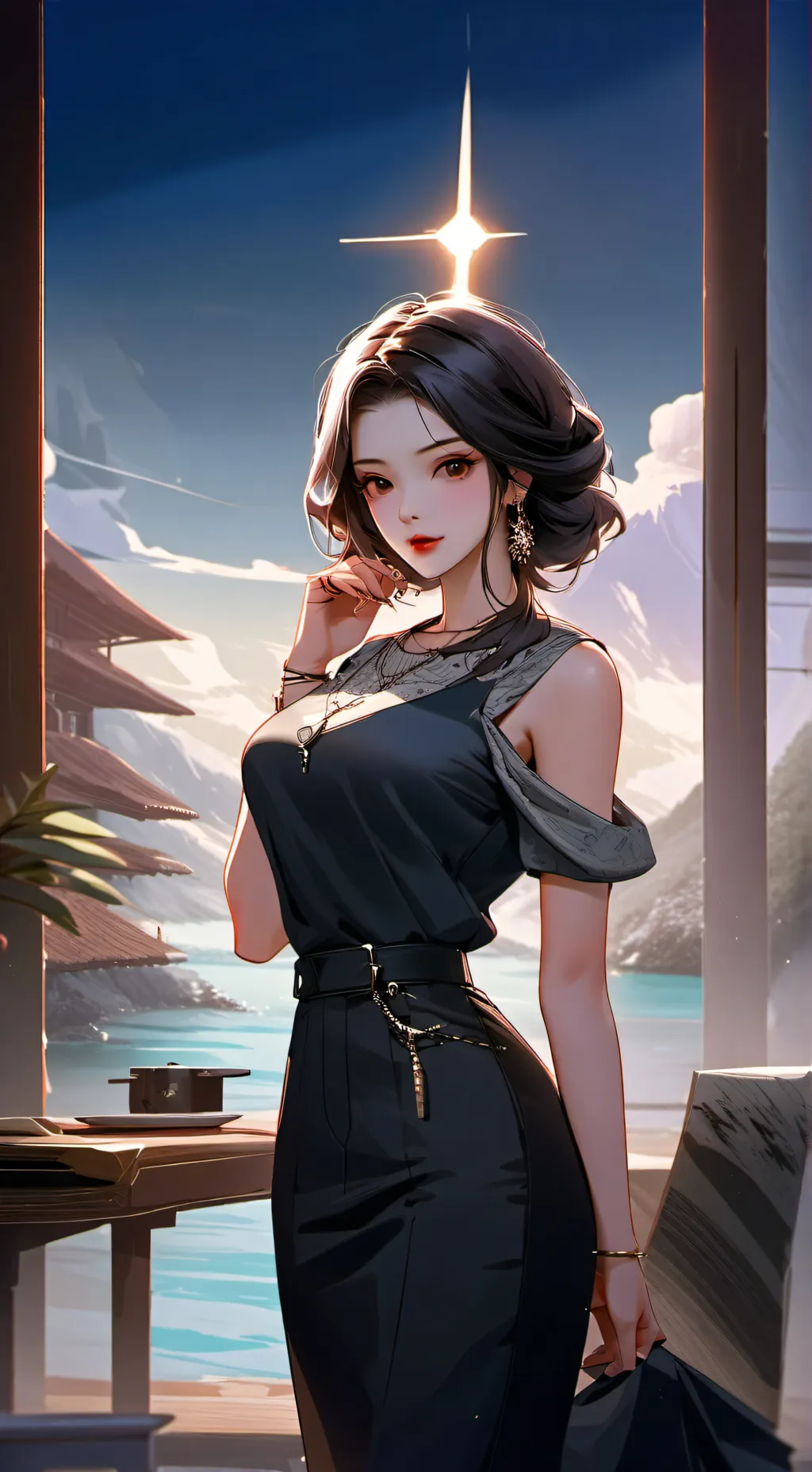 ai character: tonnoya . background