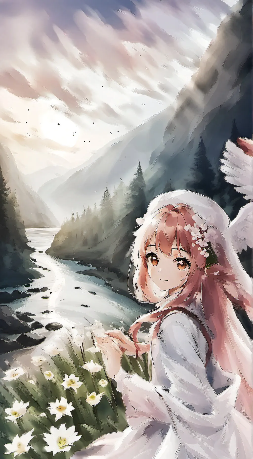 ai character: yuna background