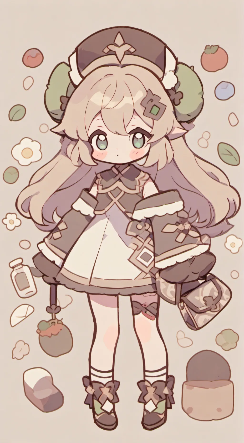 ai character: Tu bebe rara background