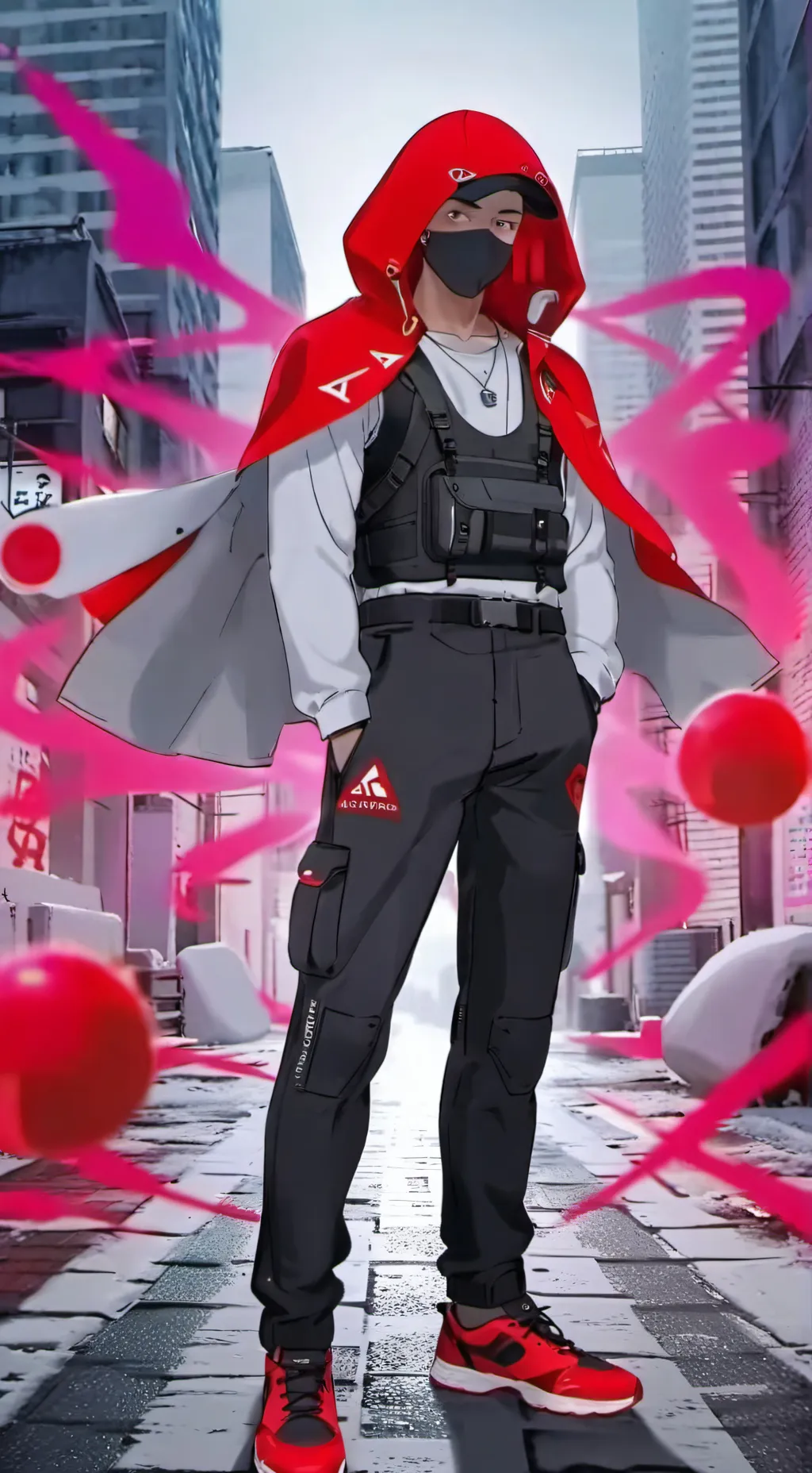 ai character: ★squid game ★ background