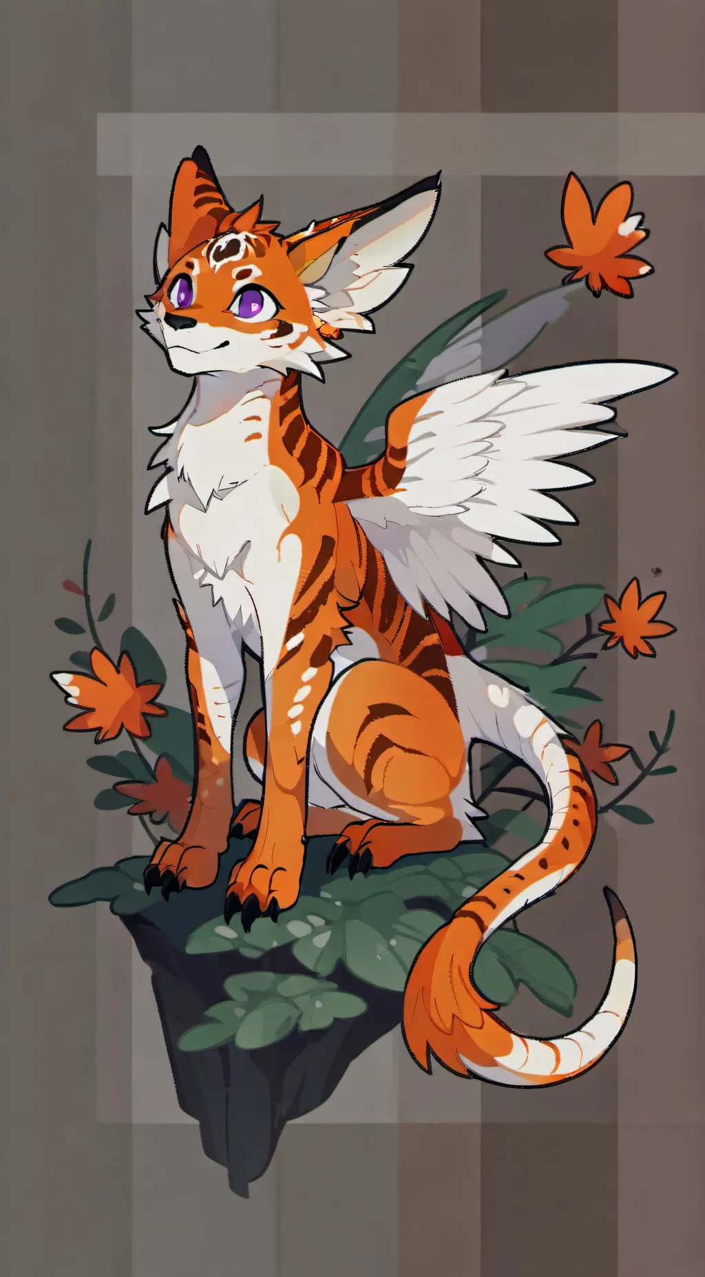 ai character: {mothstar} background