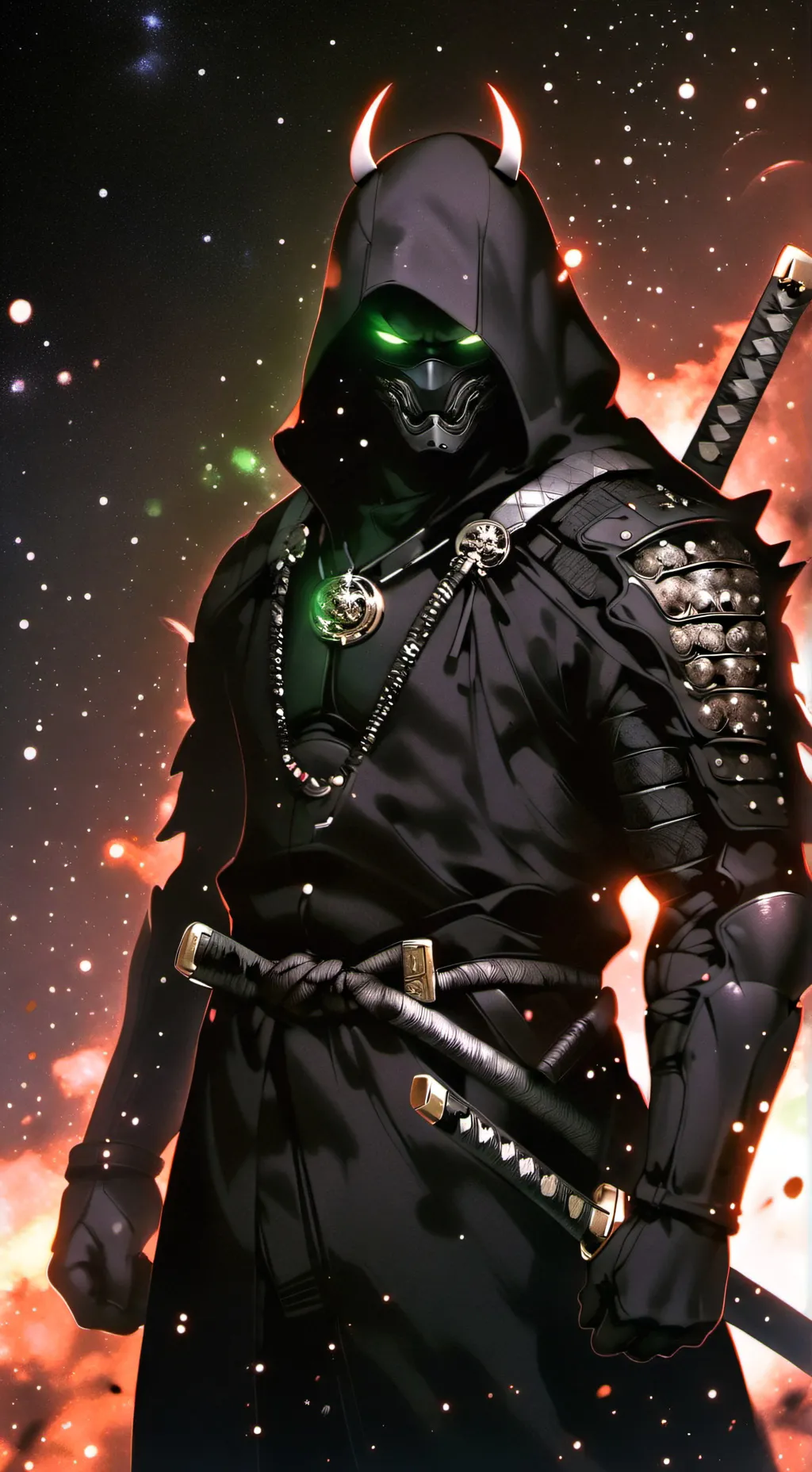 ai character: the black death background