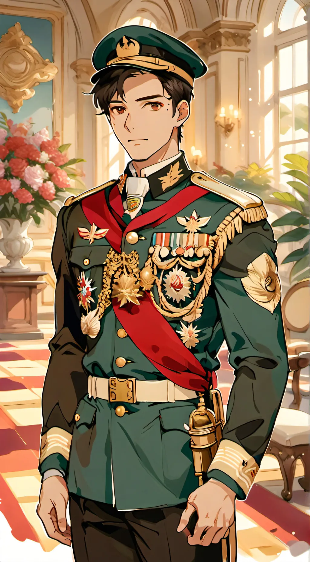 ai character: JOSE MANUEL background