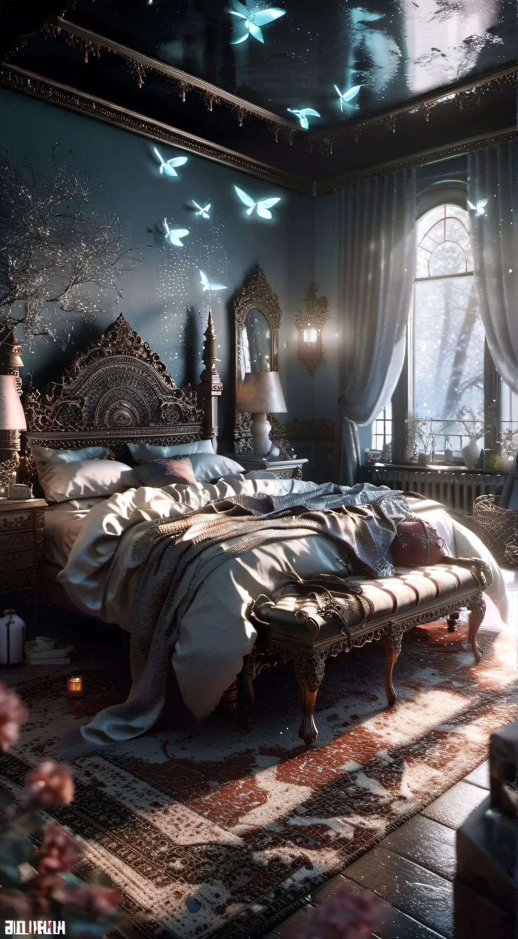 ai character: JJK sleepover (2) background