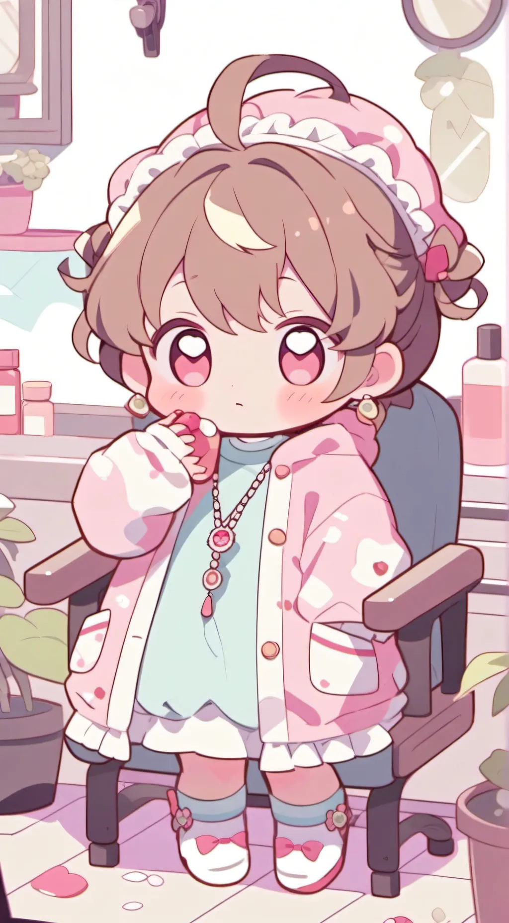 ai character: ~Babywell Salon~ background