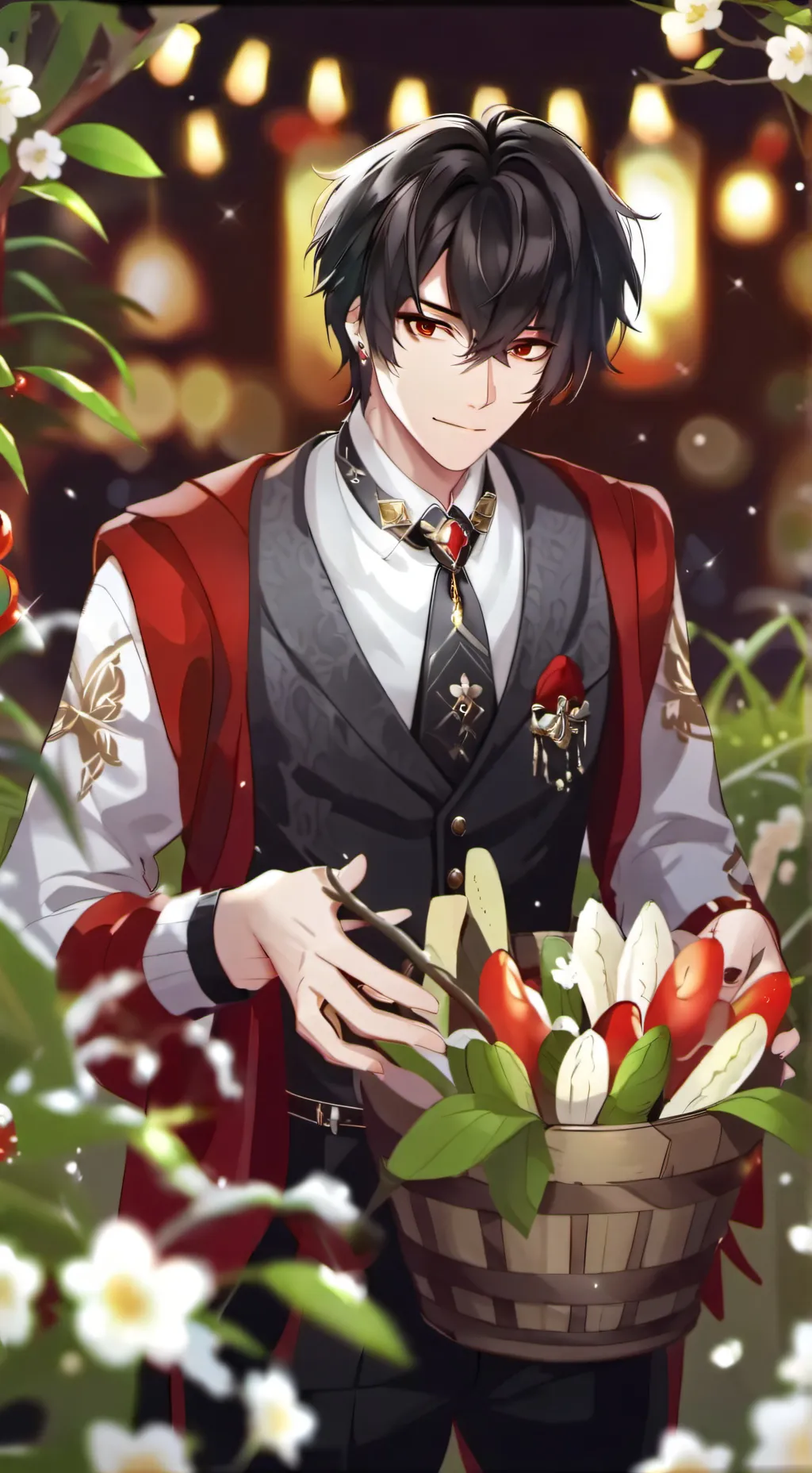 ai character: Javier  background