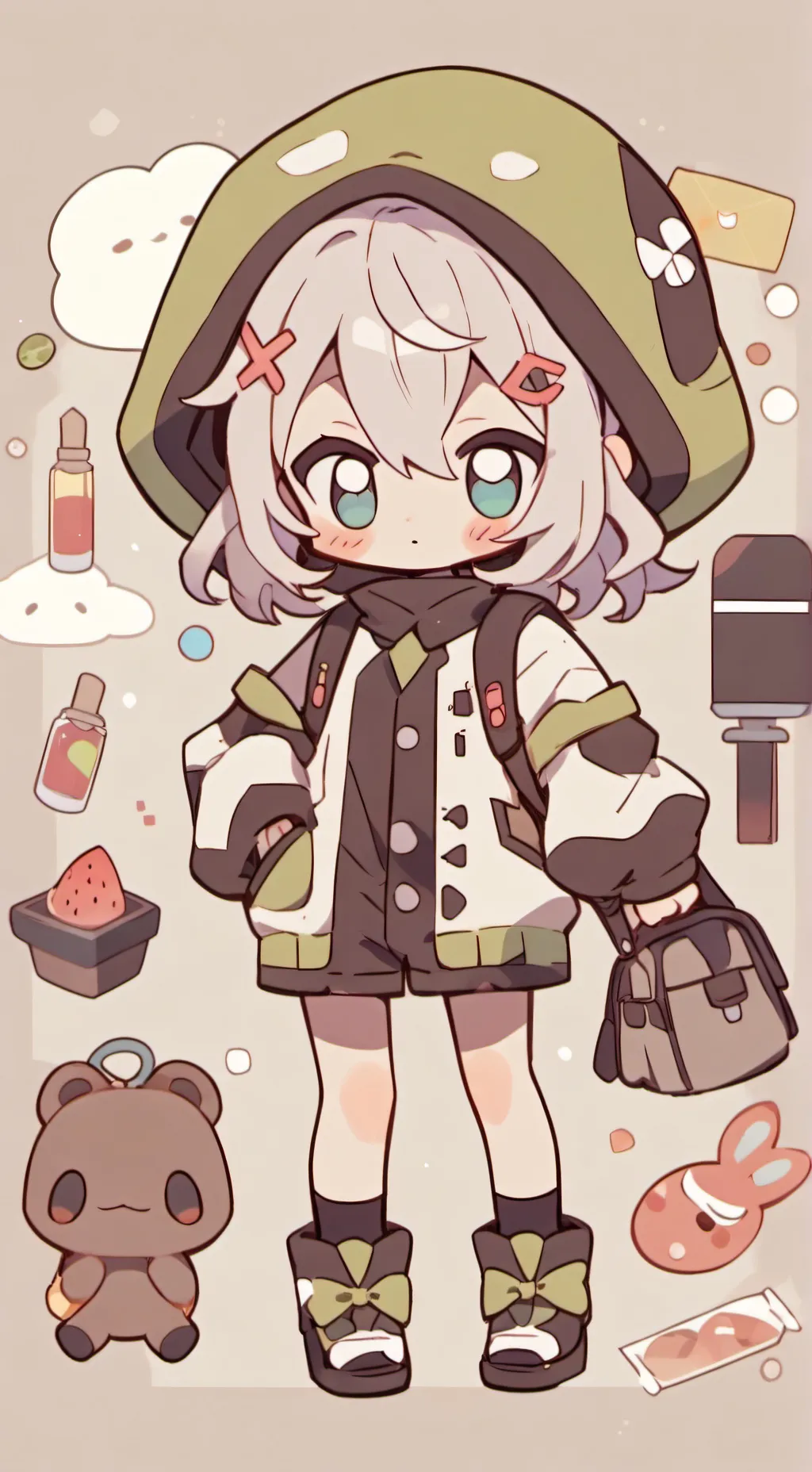 ai character: Max background