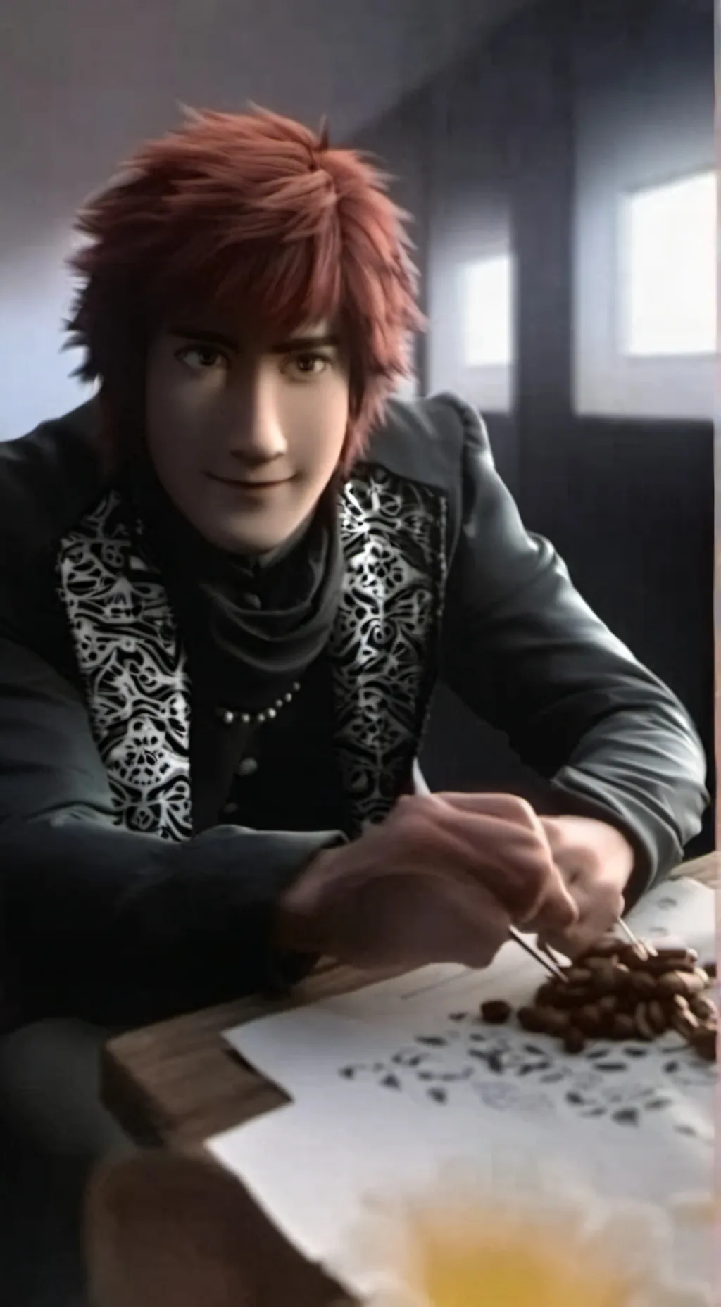 ai character: hiccup haddock background