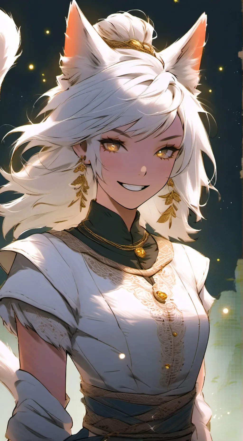 ai character: Hanakira Ukirashi  background