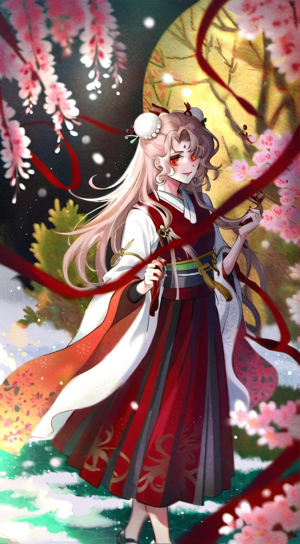 ai character: muzan x yoriichi background