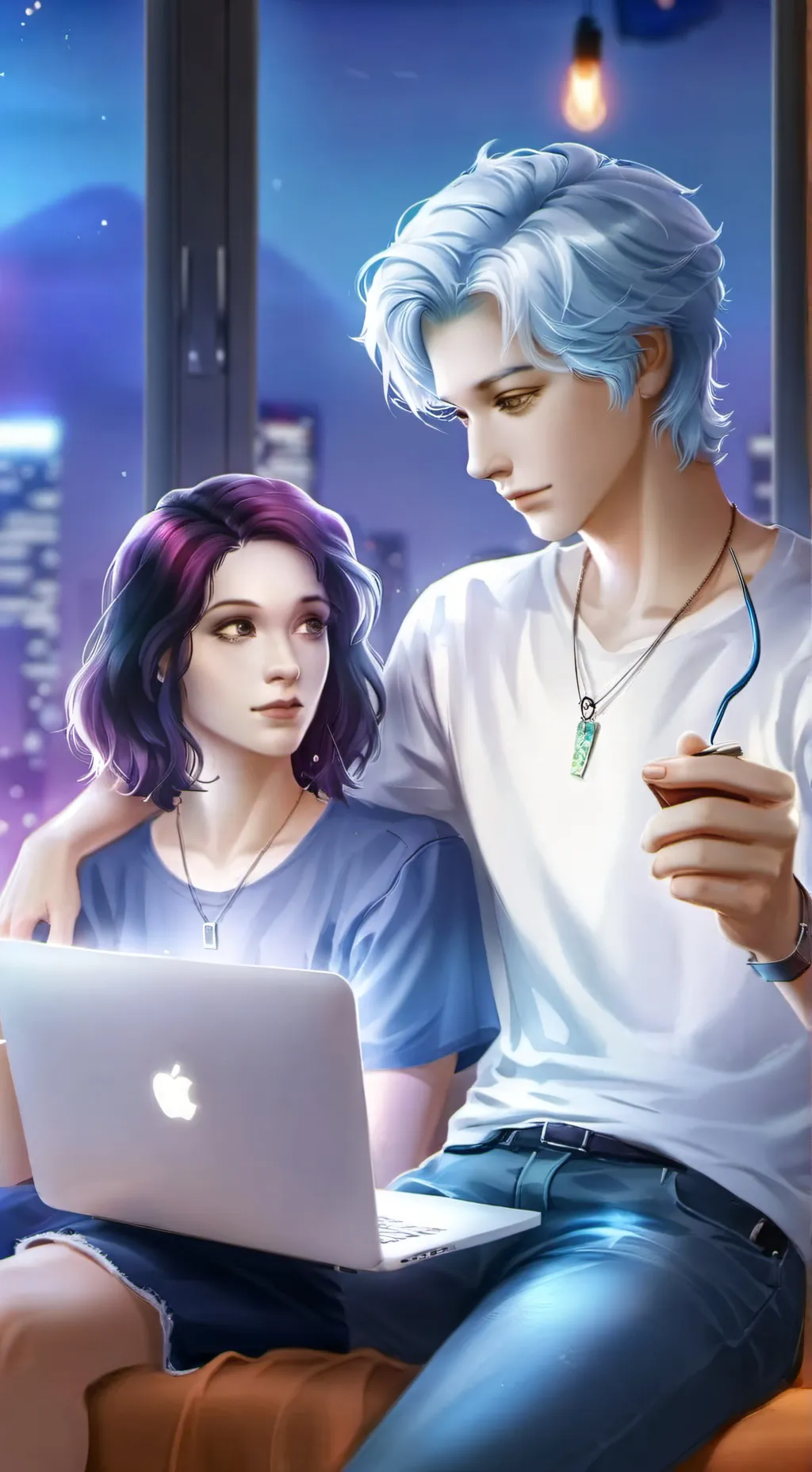 ai character: The Sign Language  background